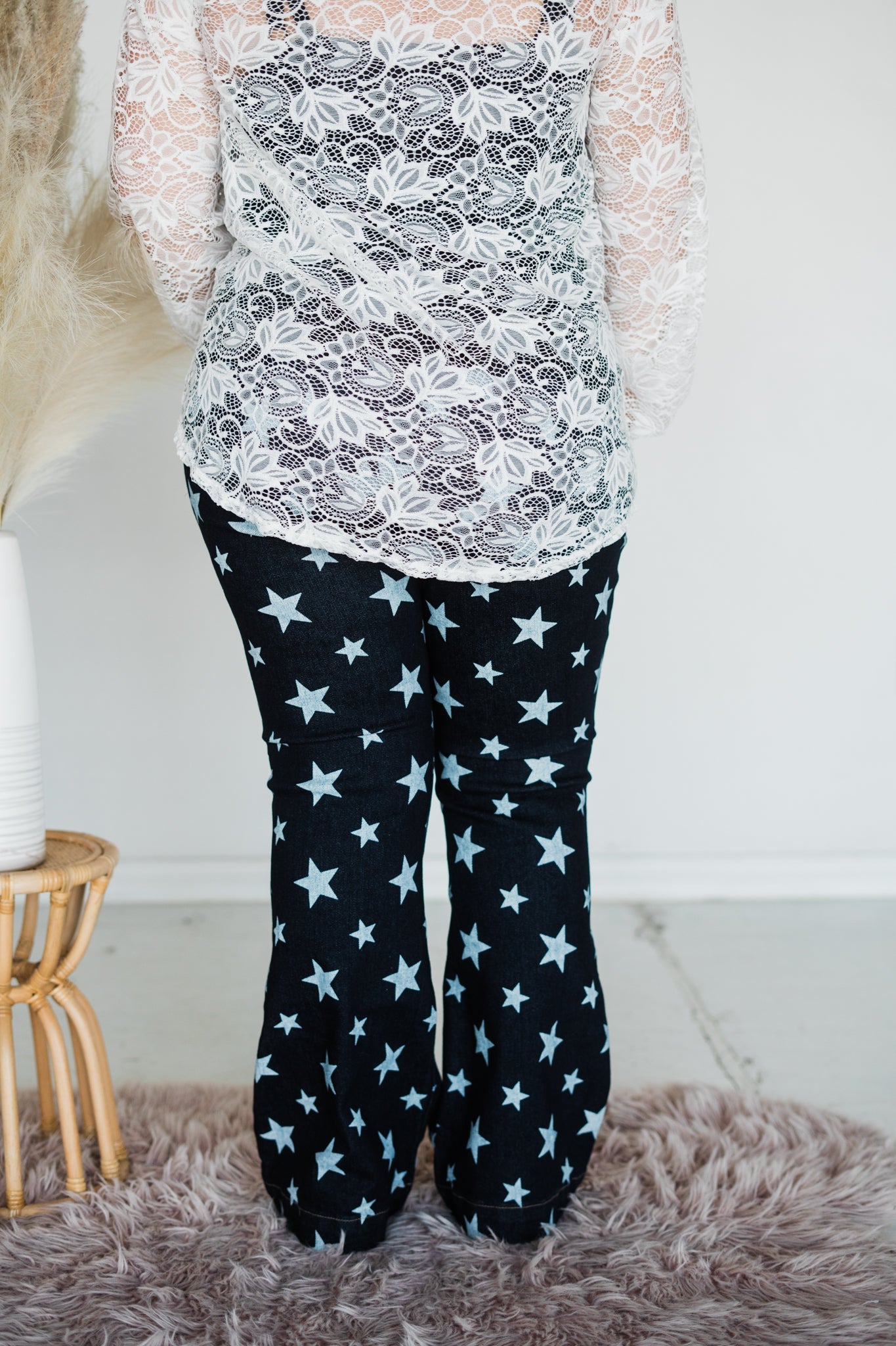 Judy Blue Star Trouser Flares