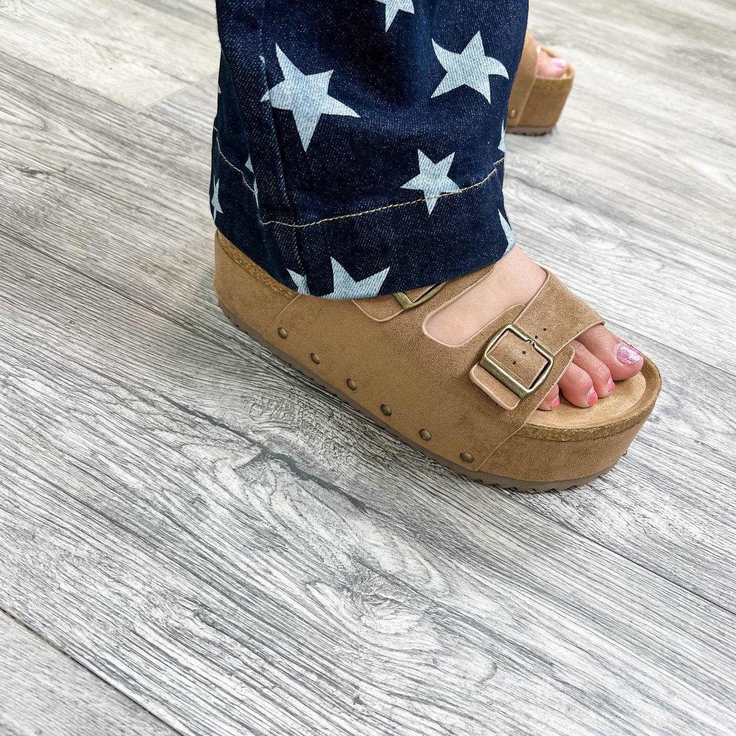 Judy Blue Star Trouser Flares
