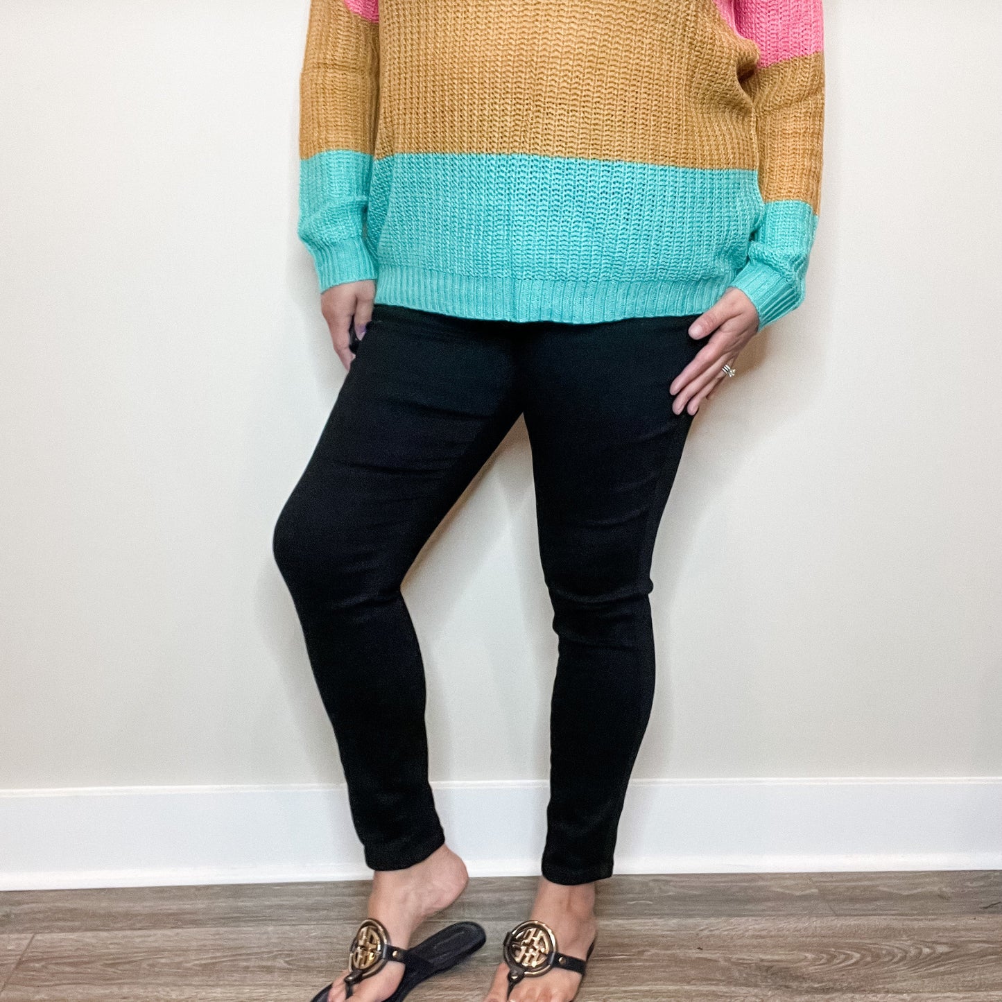 Judy Blue "Sweet Nothings" Tummy Control Black Skinny Jeans