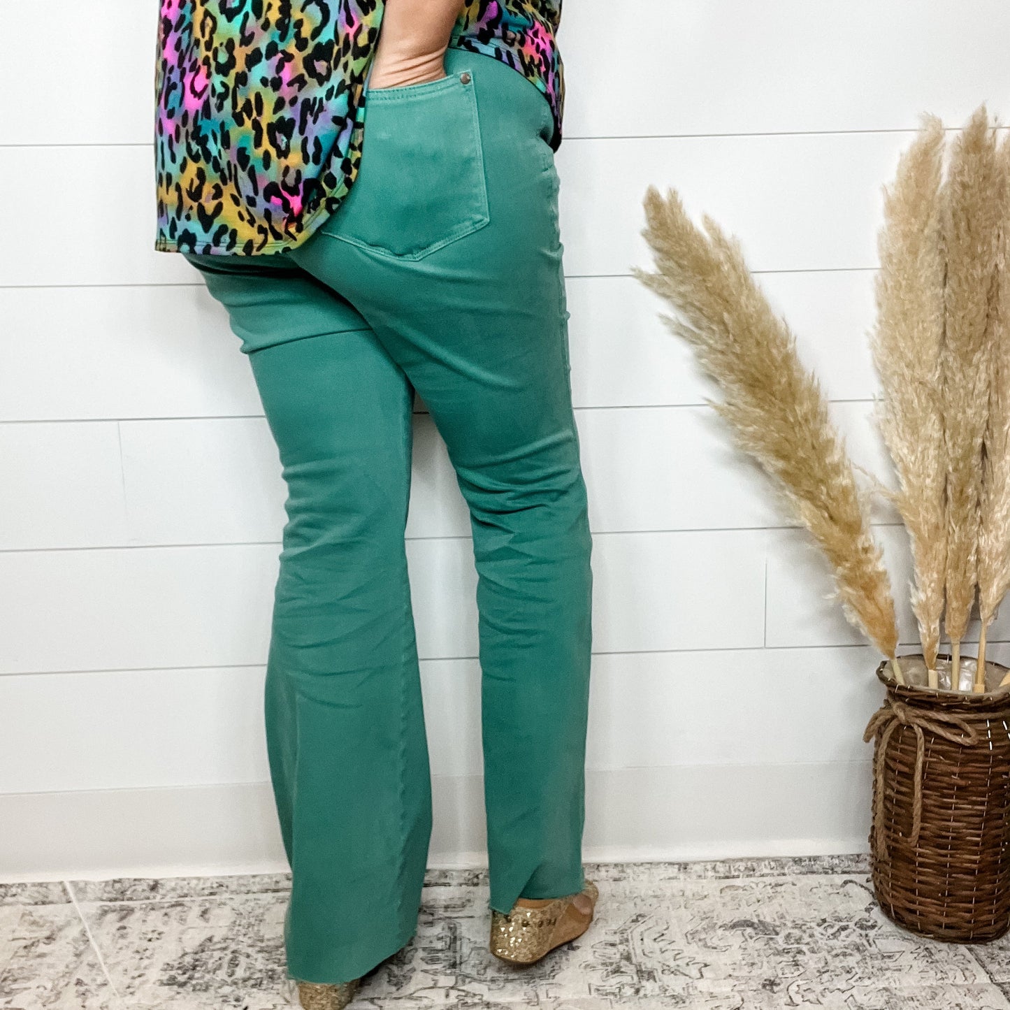 Judy Blue Topaz Tummy Control Flares