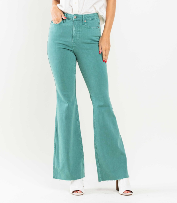 Judy Blue Topaz Tummy Control Flares