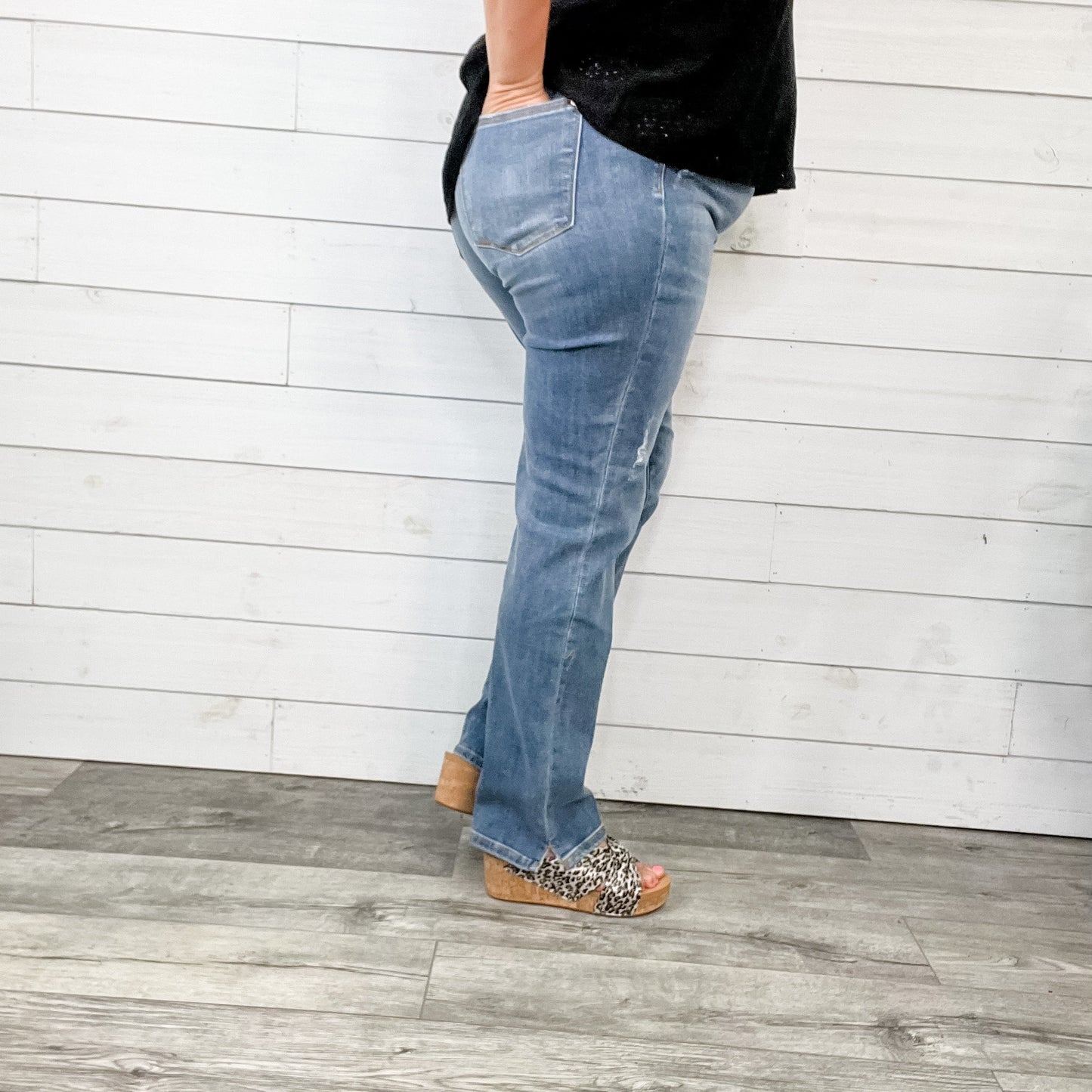 Judy Blue "Wild Horses" Straight Leg Jeans