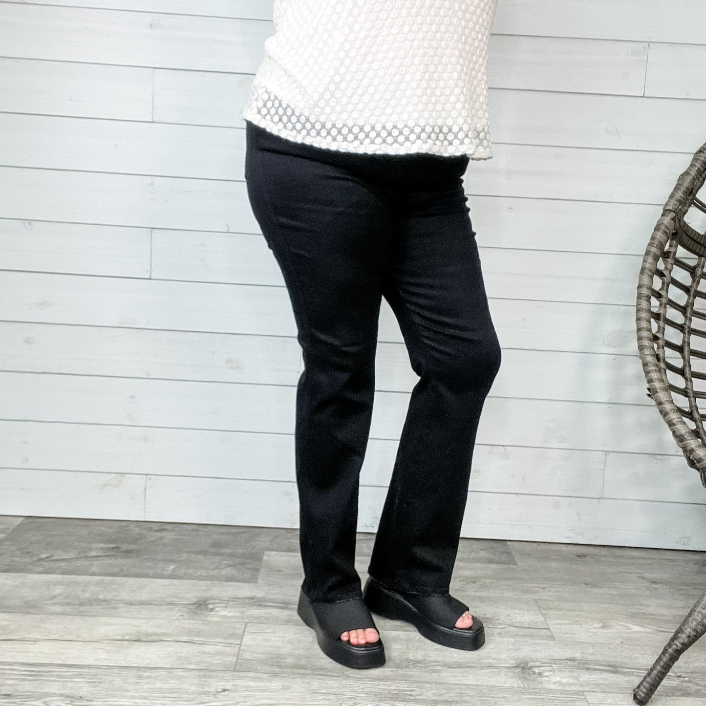 Judy Blue Yo Daddio Black Dad Jeans