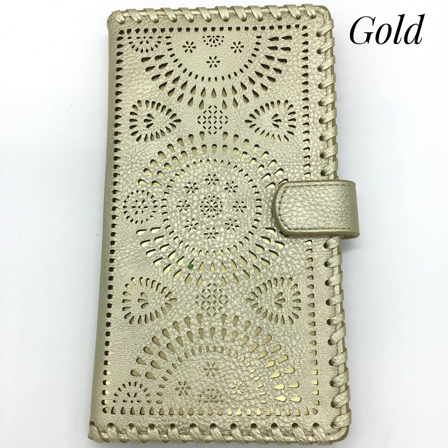 Laser Cut Dual Color Passport Size Wallet-Lola Monroe Boutique