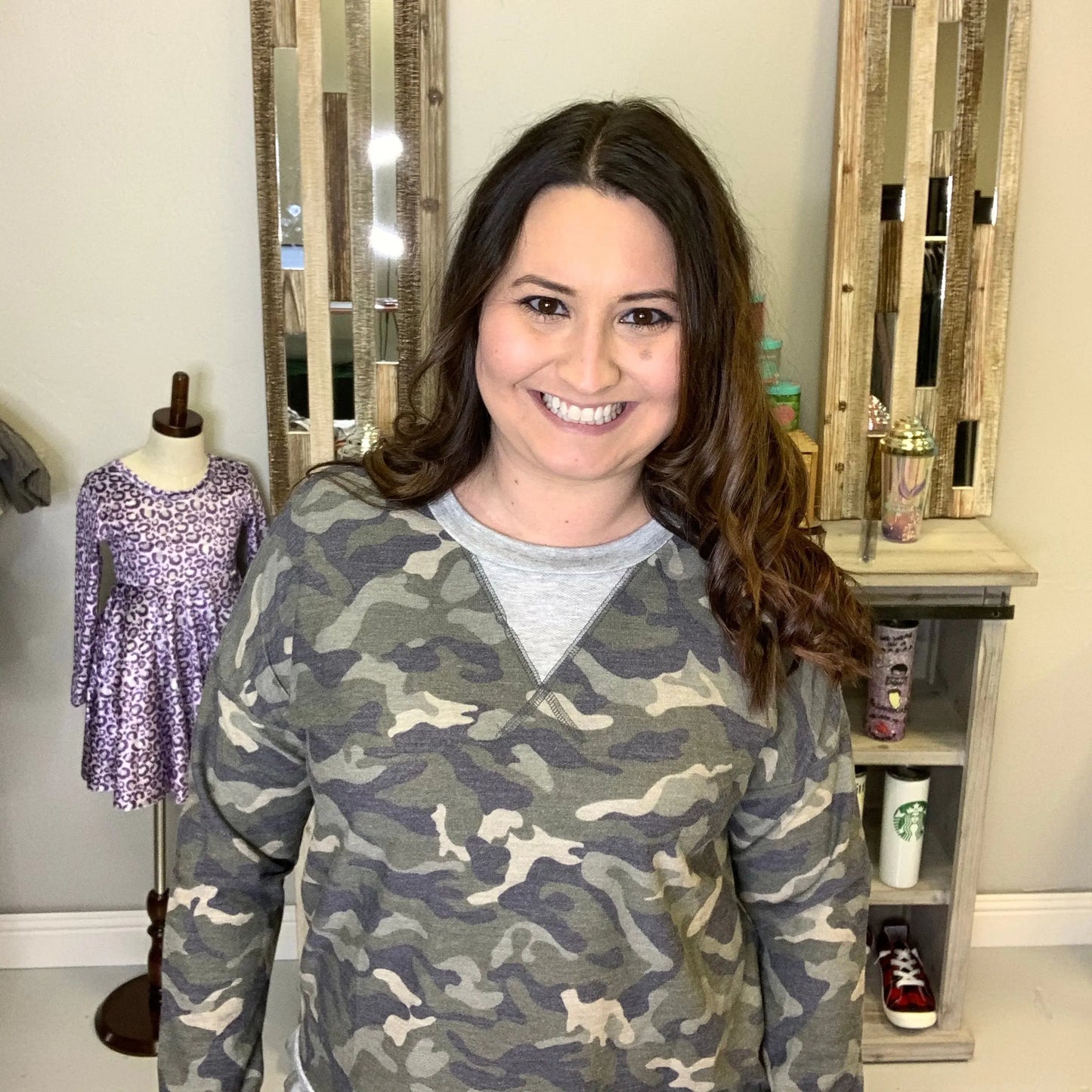 "Lieutenant" Camo Long Sleeve