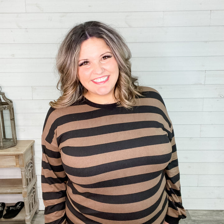 "Linda" Long Sleeve Round Neck