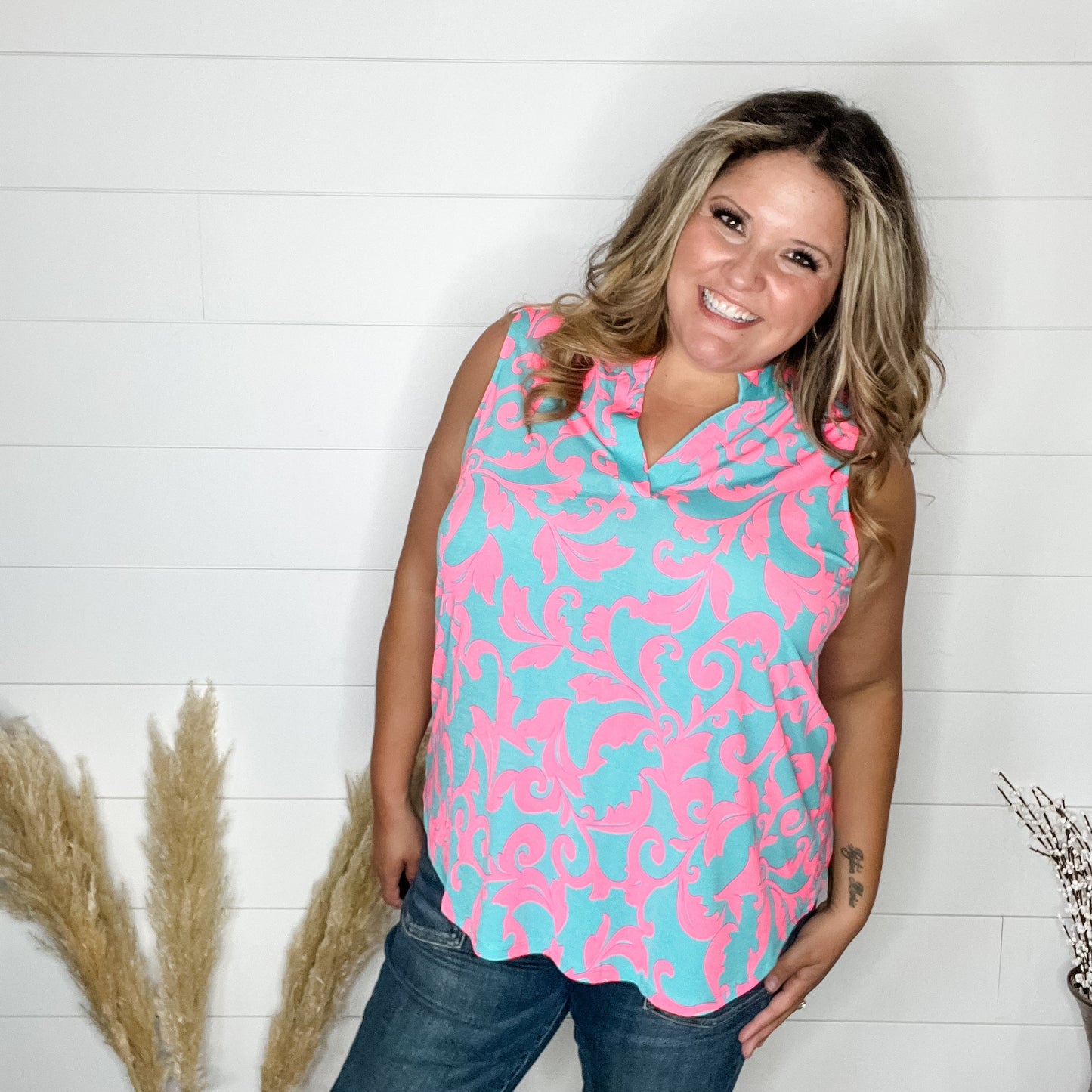 "Martie" Sleeveless Lizzy