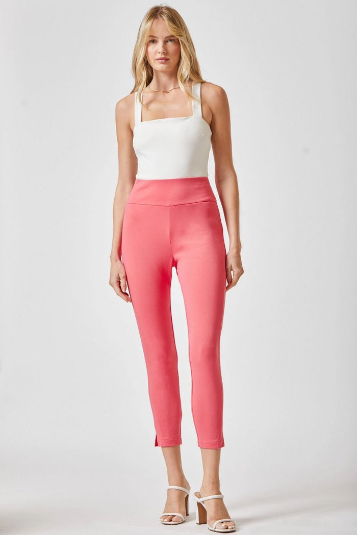 "Copperfield" Pull On Trousers (Spring Strawberry)