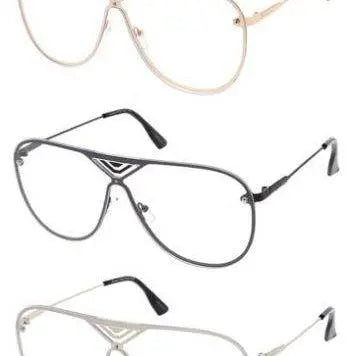 Men's Metal Aviator Blue Light Glasses-Lola Monroe Boutique