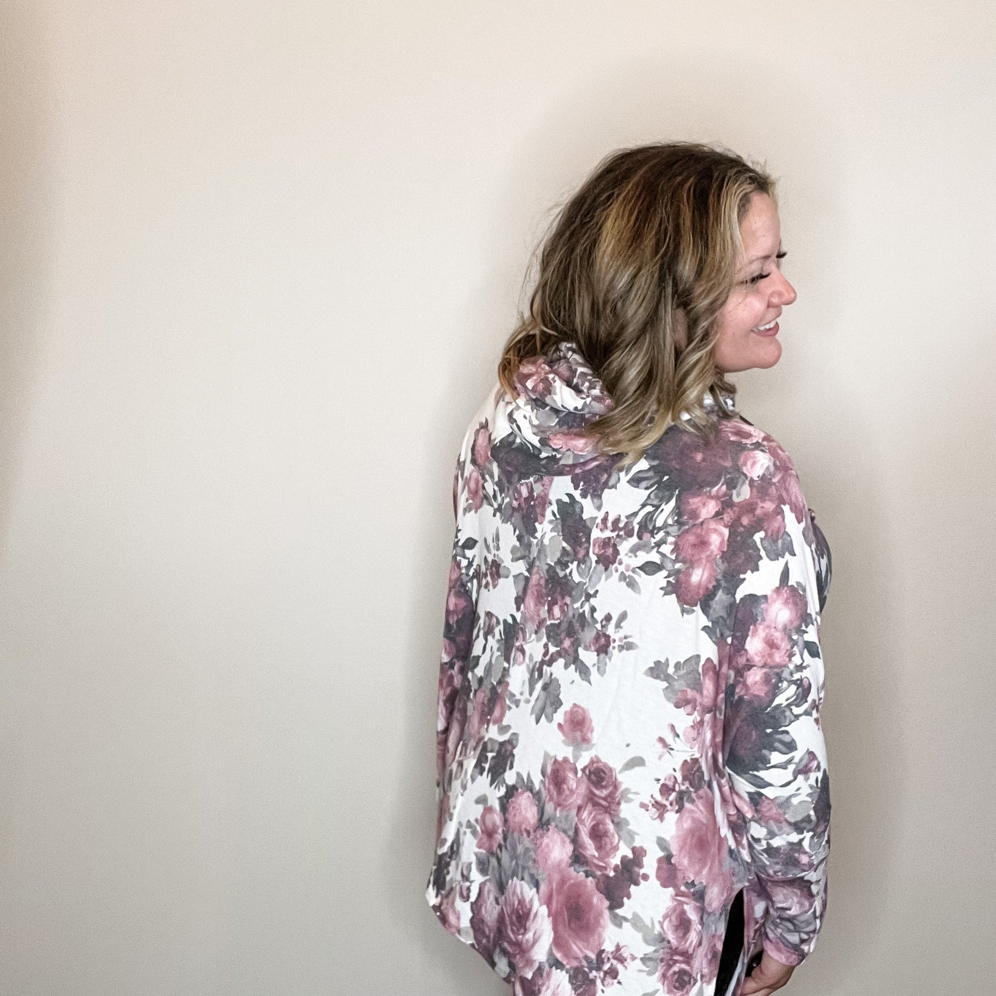 "My Fair Lady" Hoodie with Side Slits