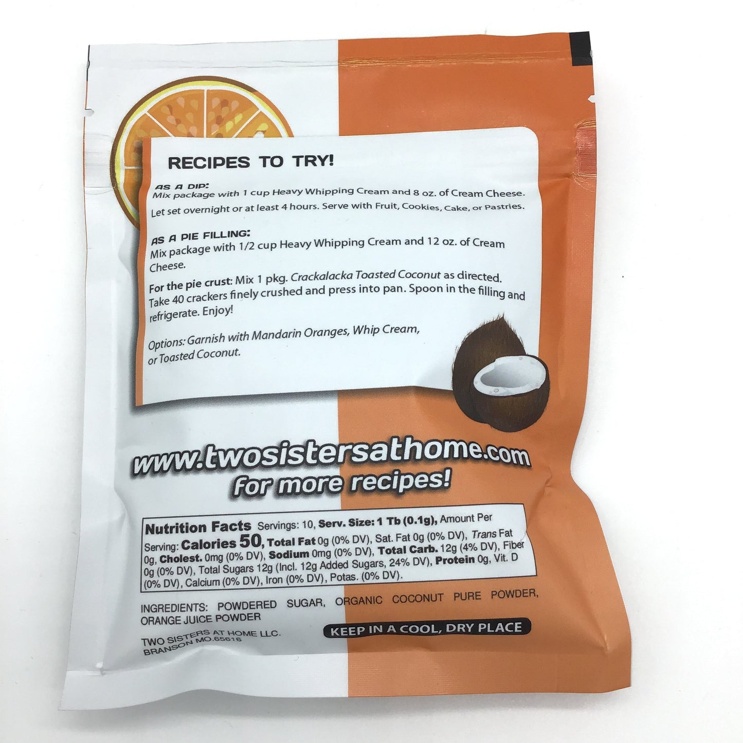 Orange Ya' Coconut Mix-Lola Monroe Boutique