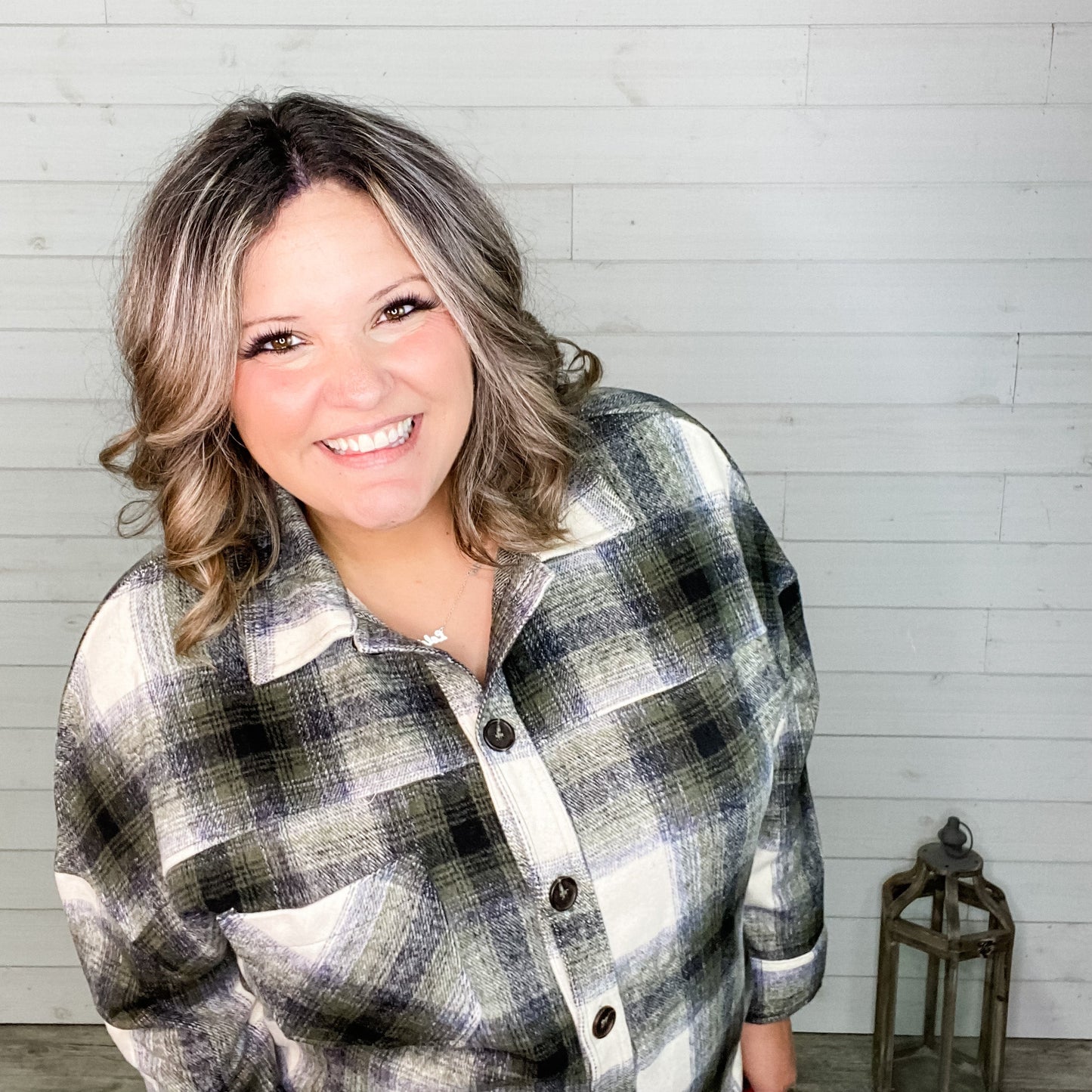 Plaid Flannel Jacket (Mutiple Colors)