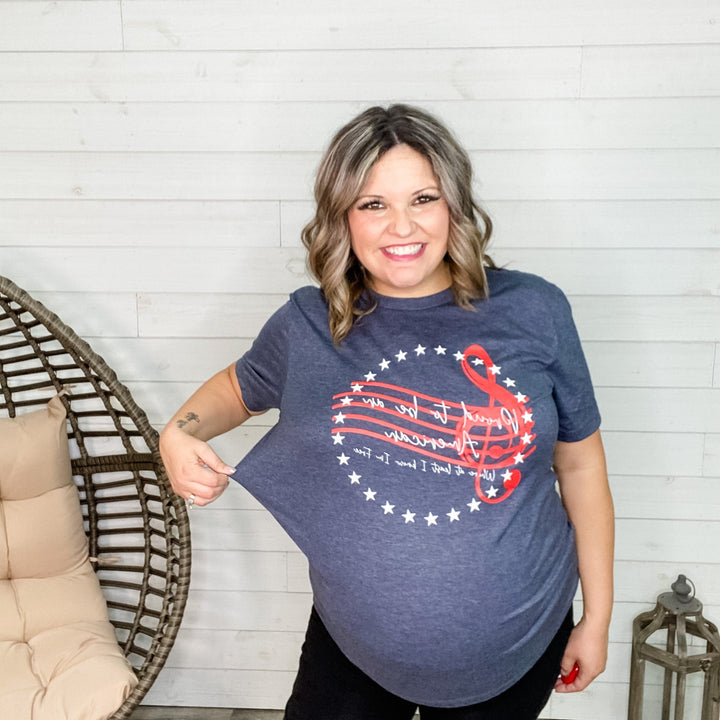 "Proud To Be An American" Graphic Tee