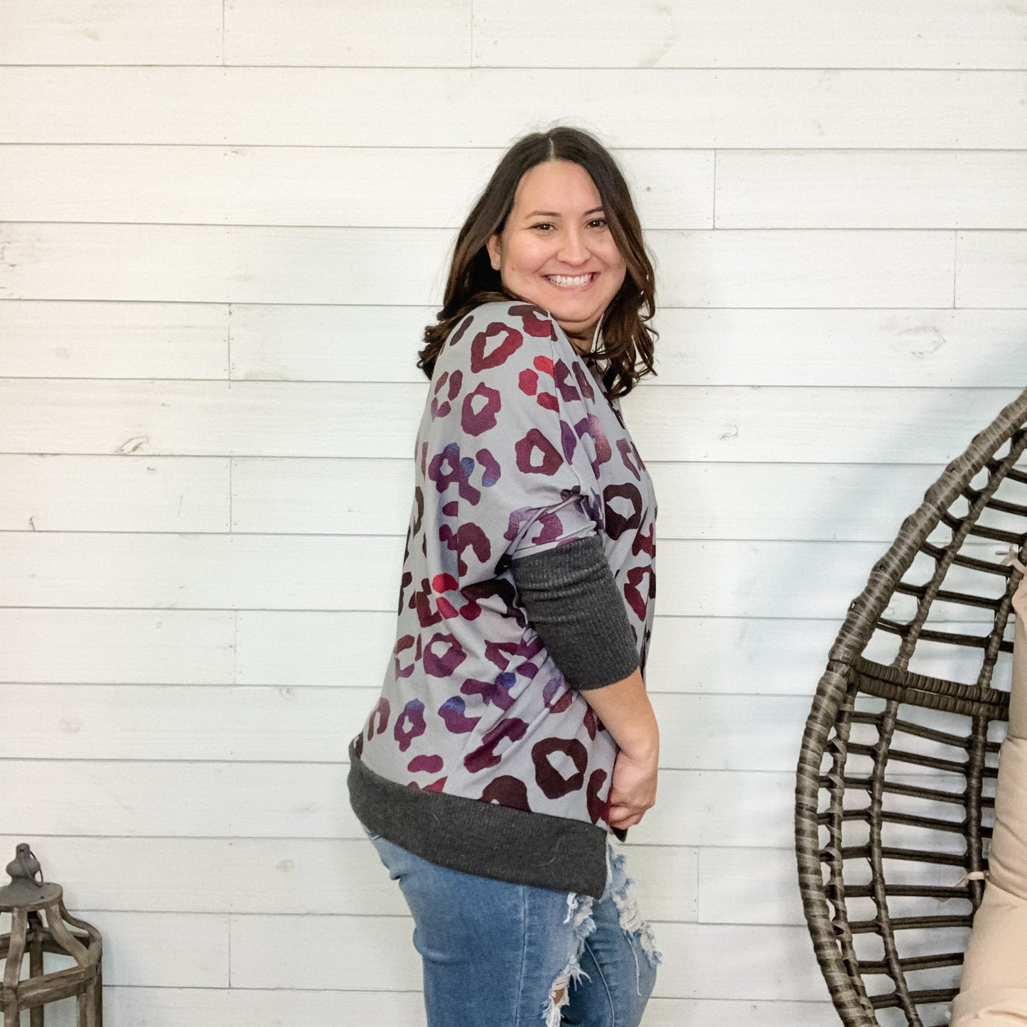 "Prowl Around" Animal Print Cardigan