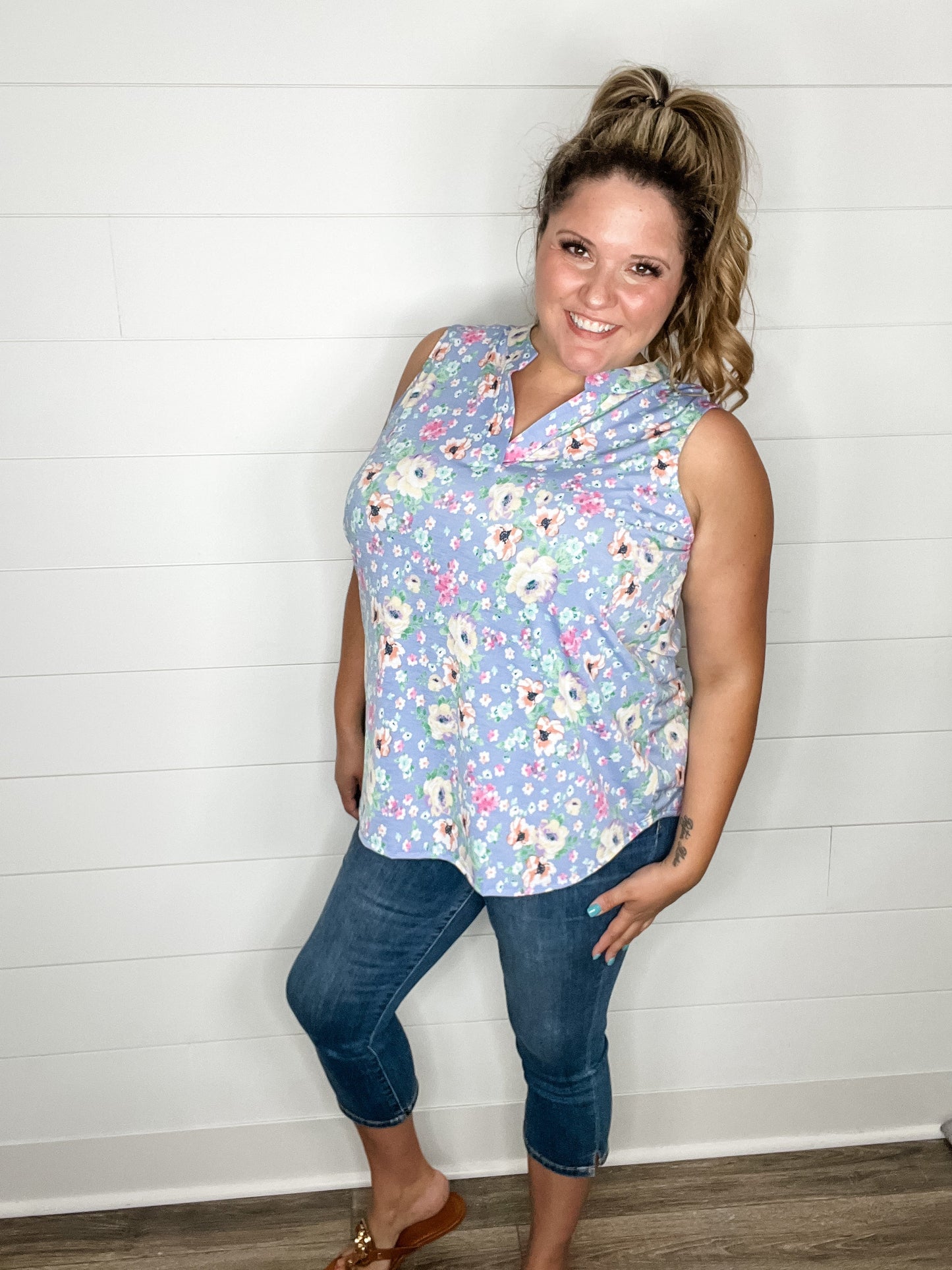 "Reece" Sleeveless Lizzy