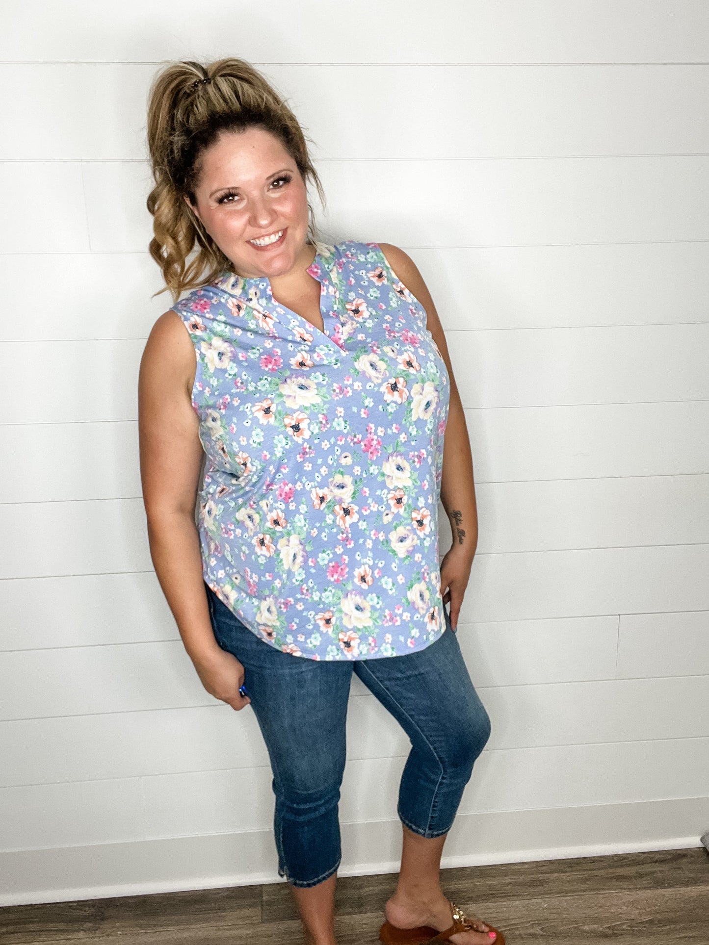 "Reece" Sleeveless Lizzy