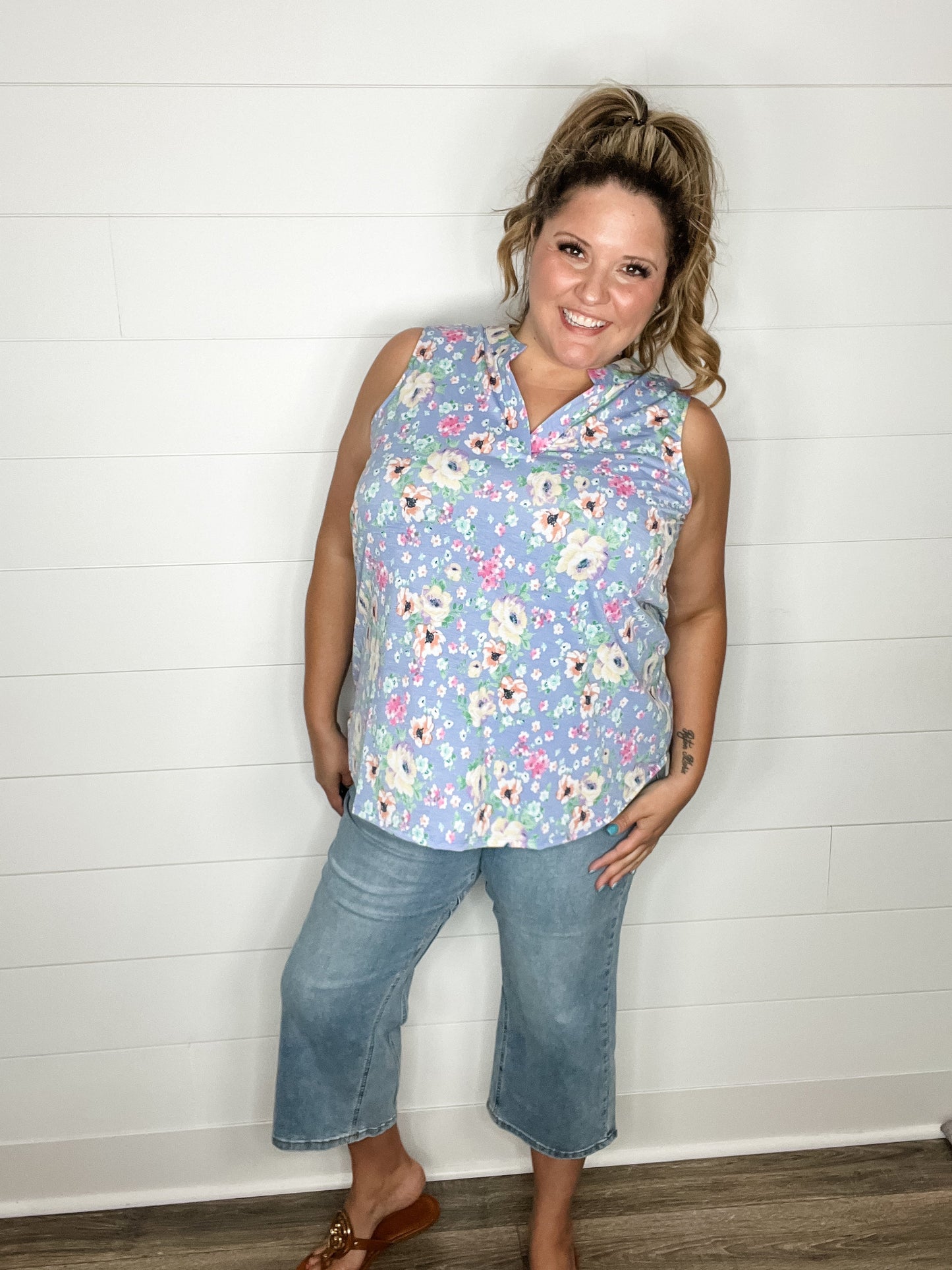 "Reece" Sleeveless Lizzy