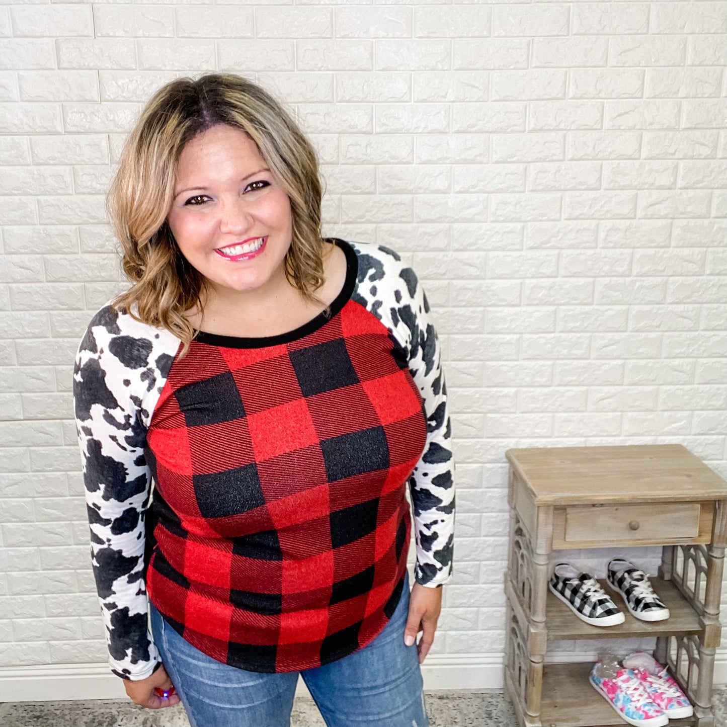 "Reyna" Multi Pattern Long Sleeve