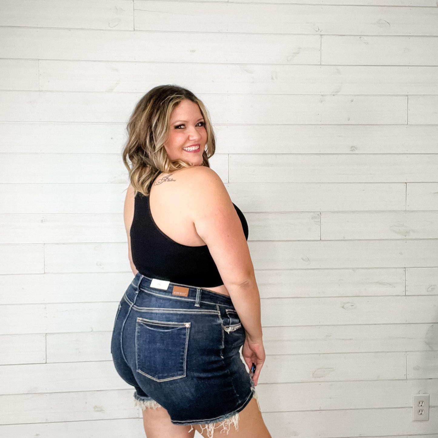 Ribbed Cropped Racerback Bralette Tank (Multiple Colors)