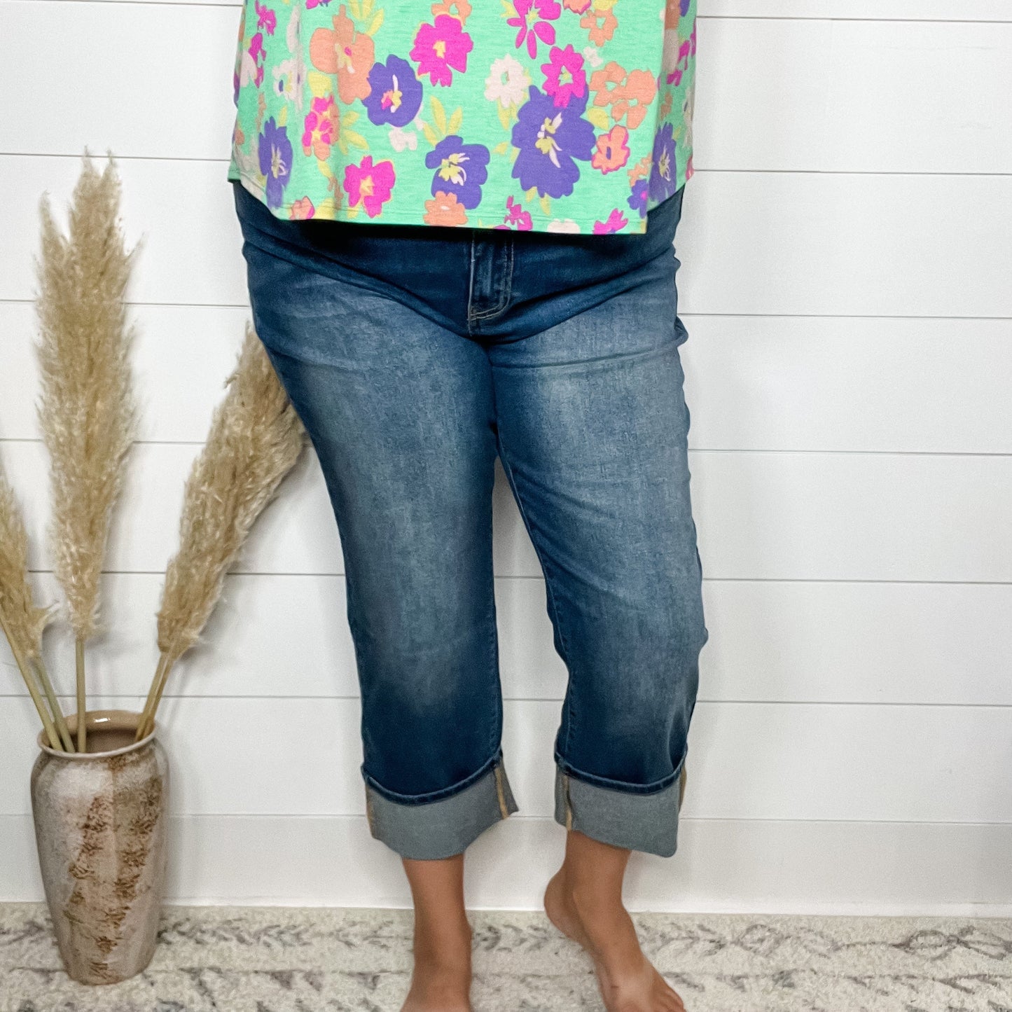 Rubies + Honey "Selena" Boyfriend Jeans