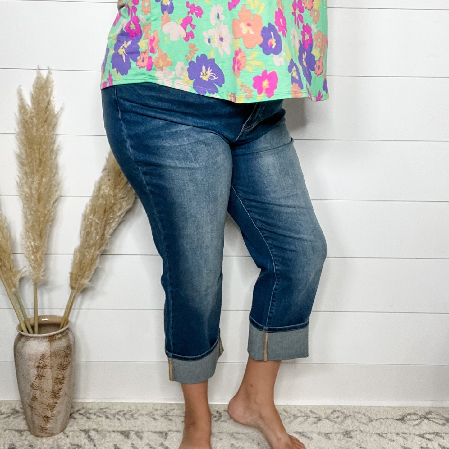 Rubies + Honey "Selena" Boyfriend Jeans