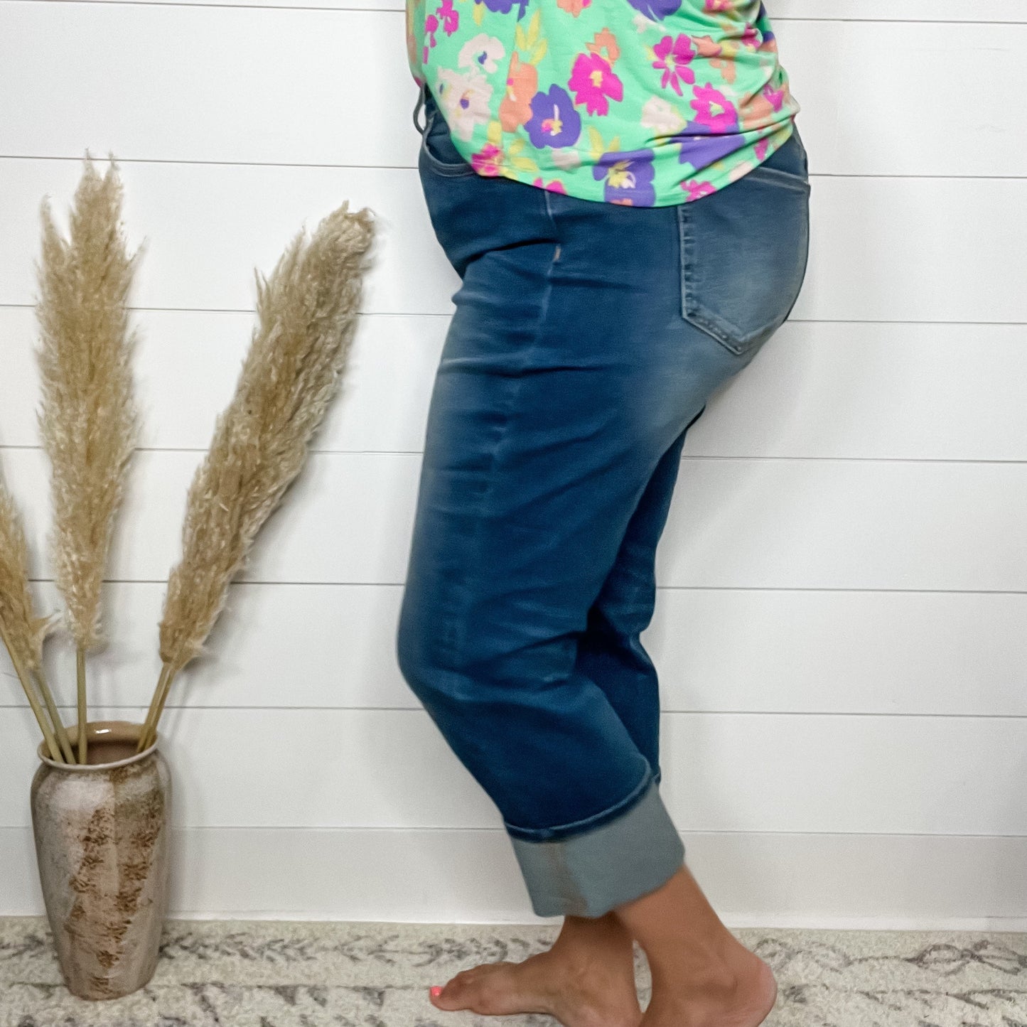 Rubies + Honey "Selena" Boyfriend Jeans