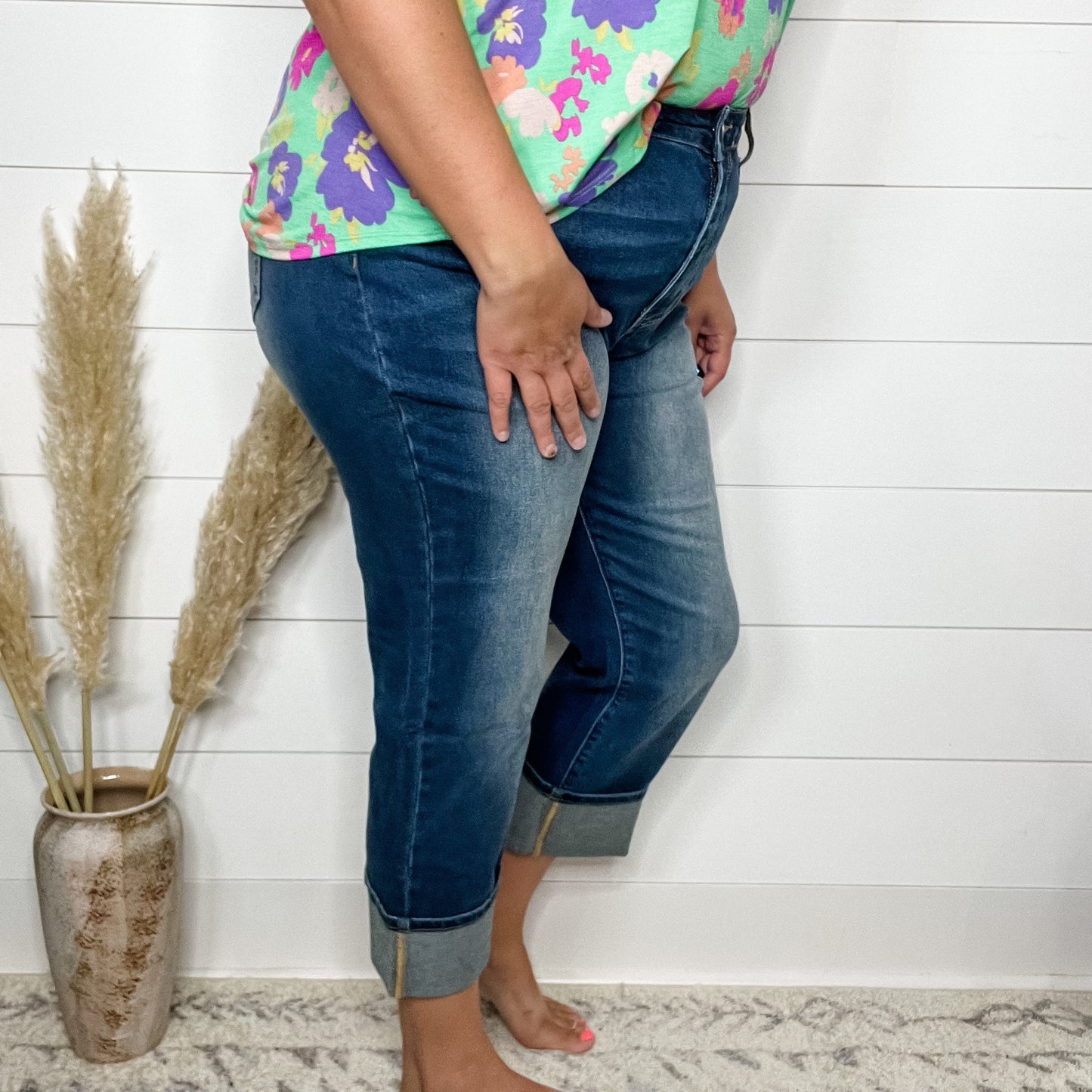 Rubies + Honey "Selena" Boyfriend Jeans