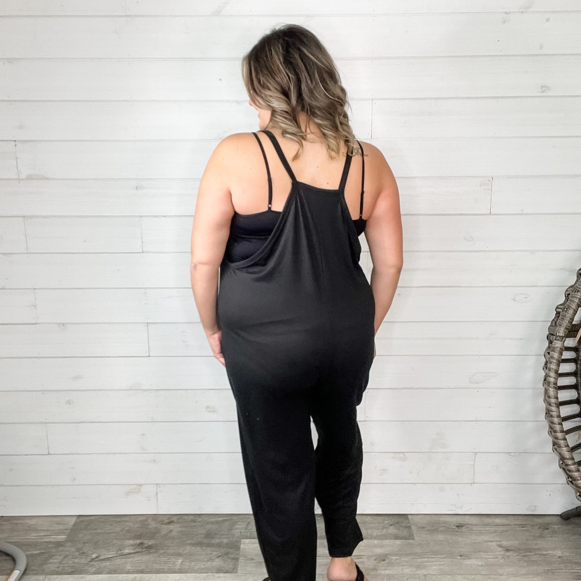 Slouchy Spaghetti Strap Jumper