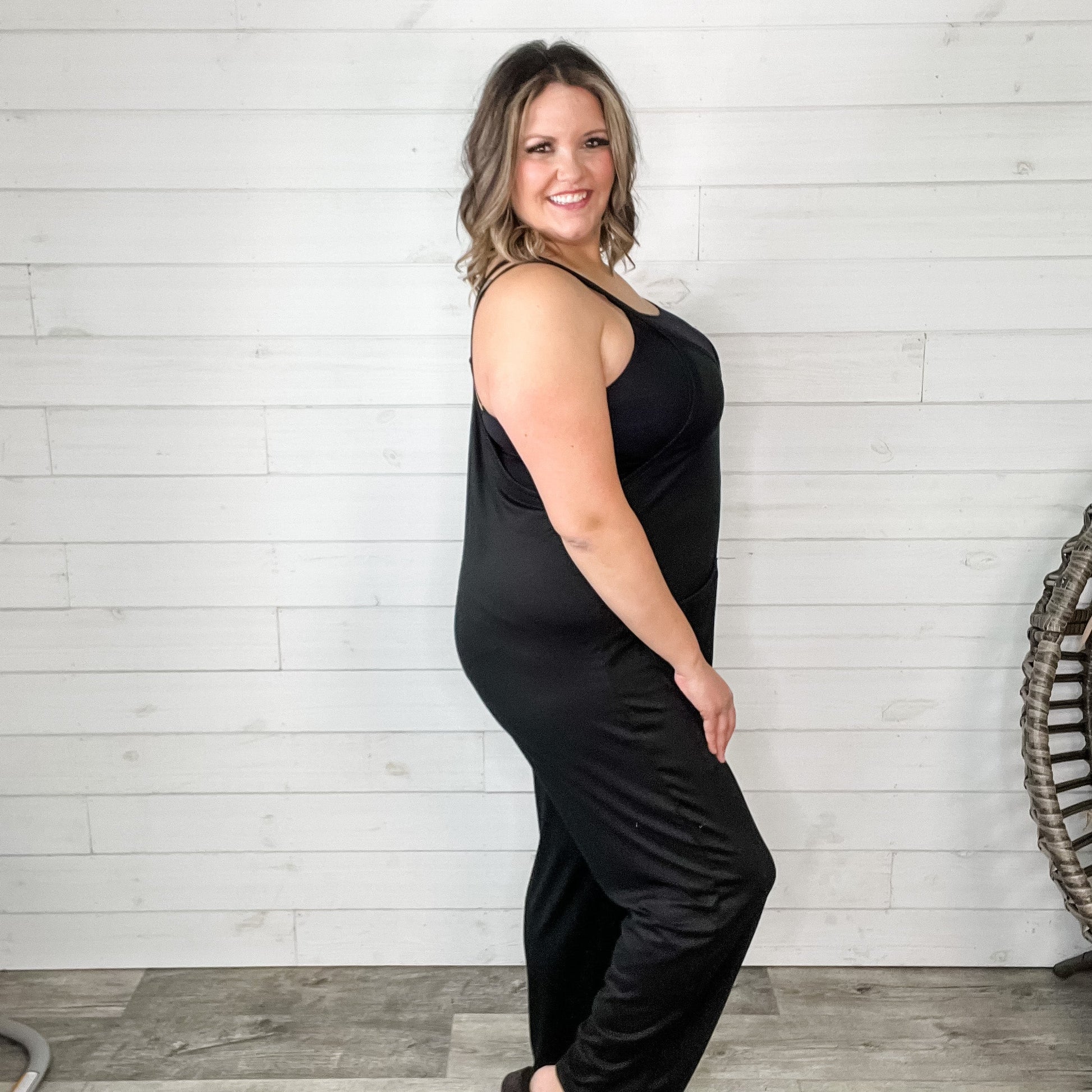 Slouchy Spaghetti Strap Jumper