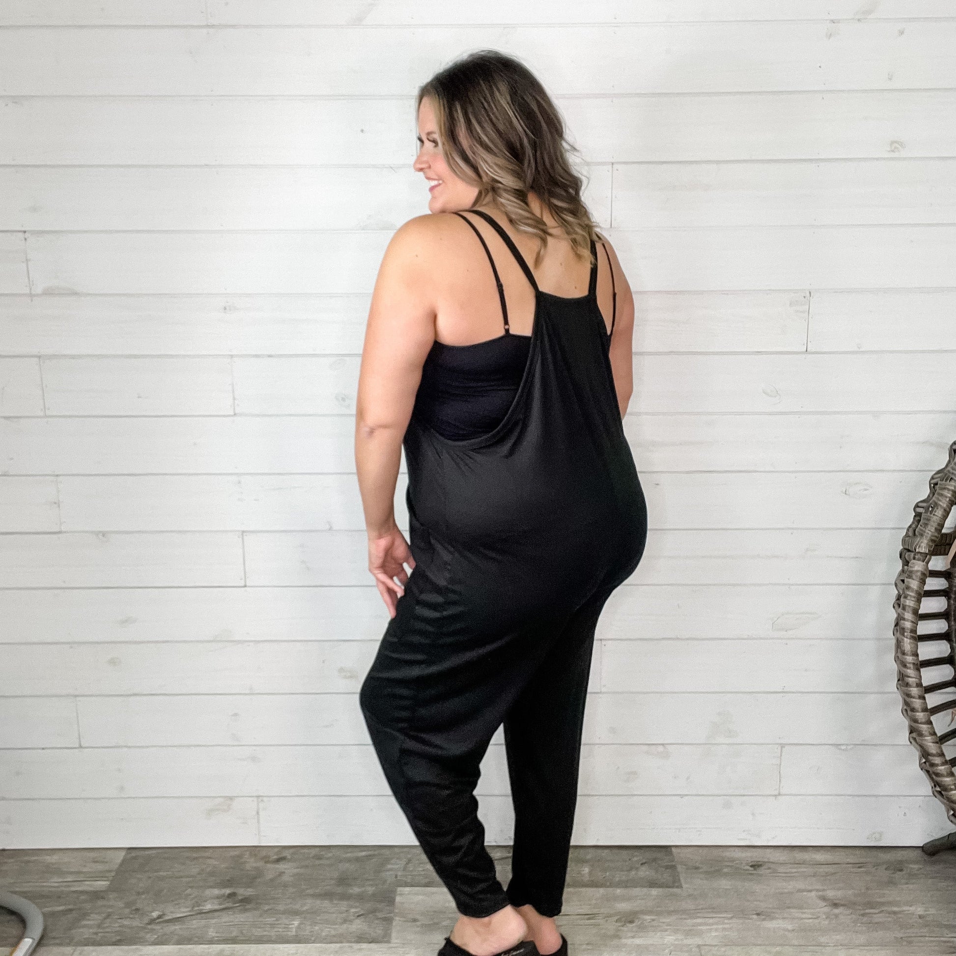 Slouchy Spaghetti Strap Jumper