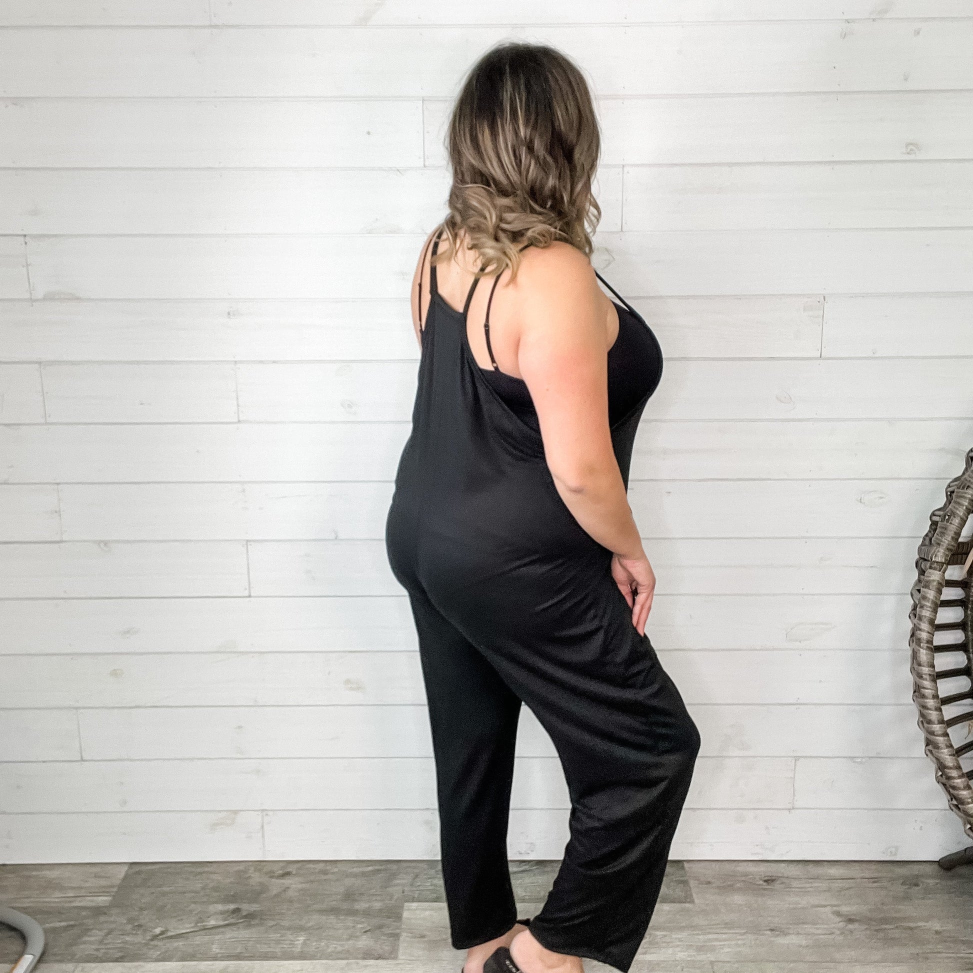 Slouchy Spaghetti Strap Jumper