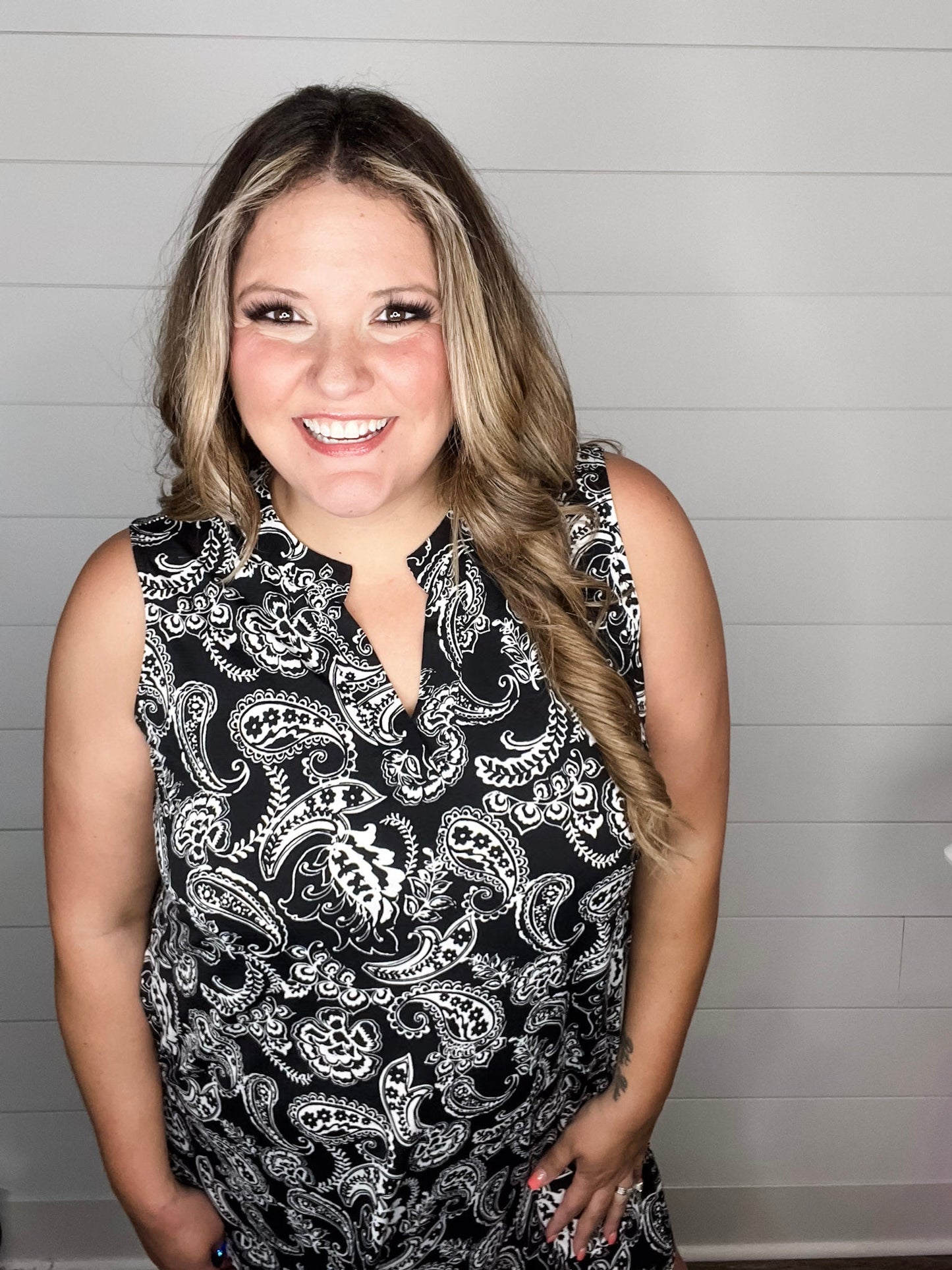 "Spinelli" Lizzy Sleeveless Dress with Pockets