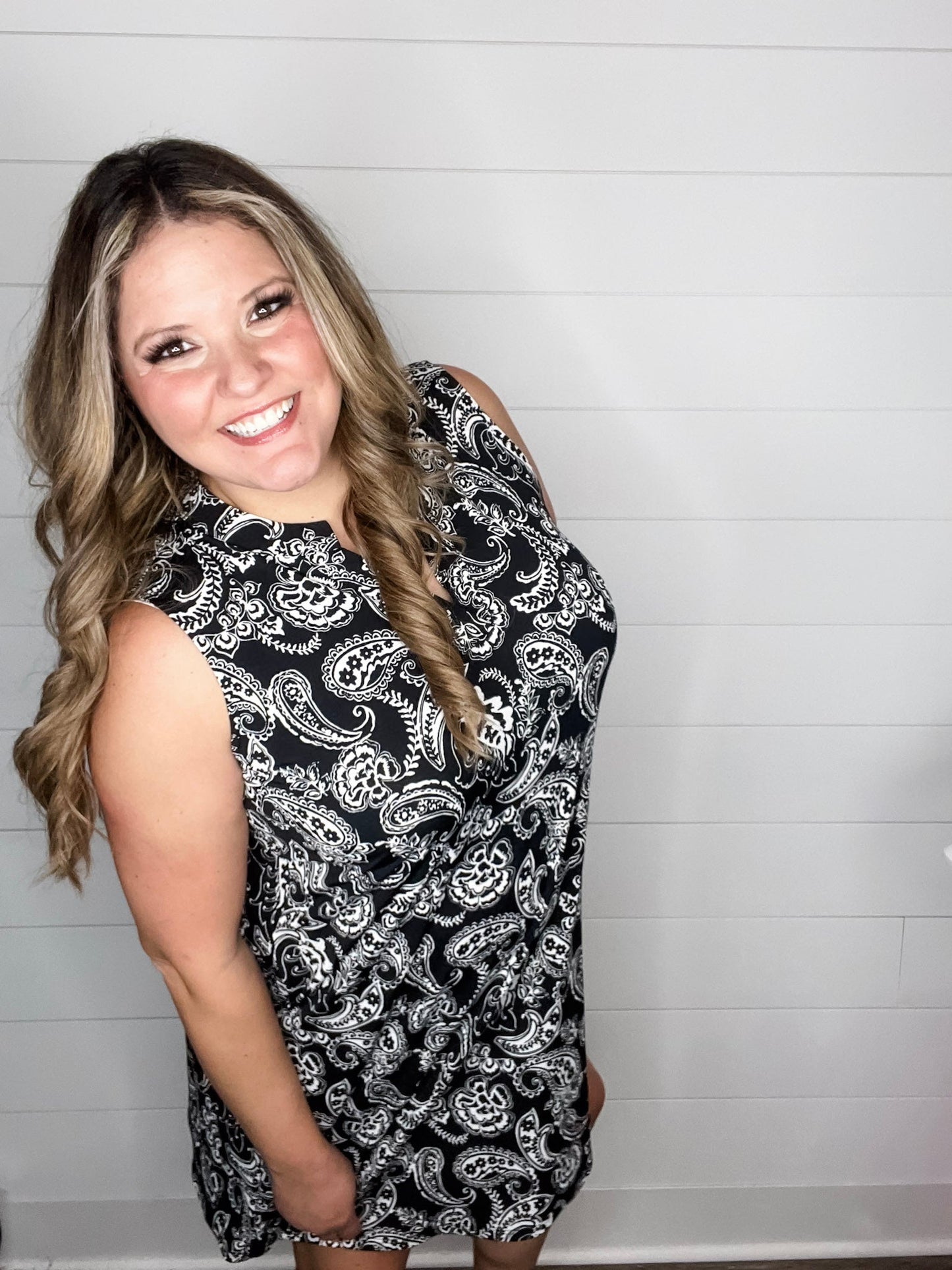 "Spinelli" Lizzy Sleeveless Dress with Pockets