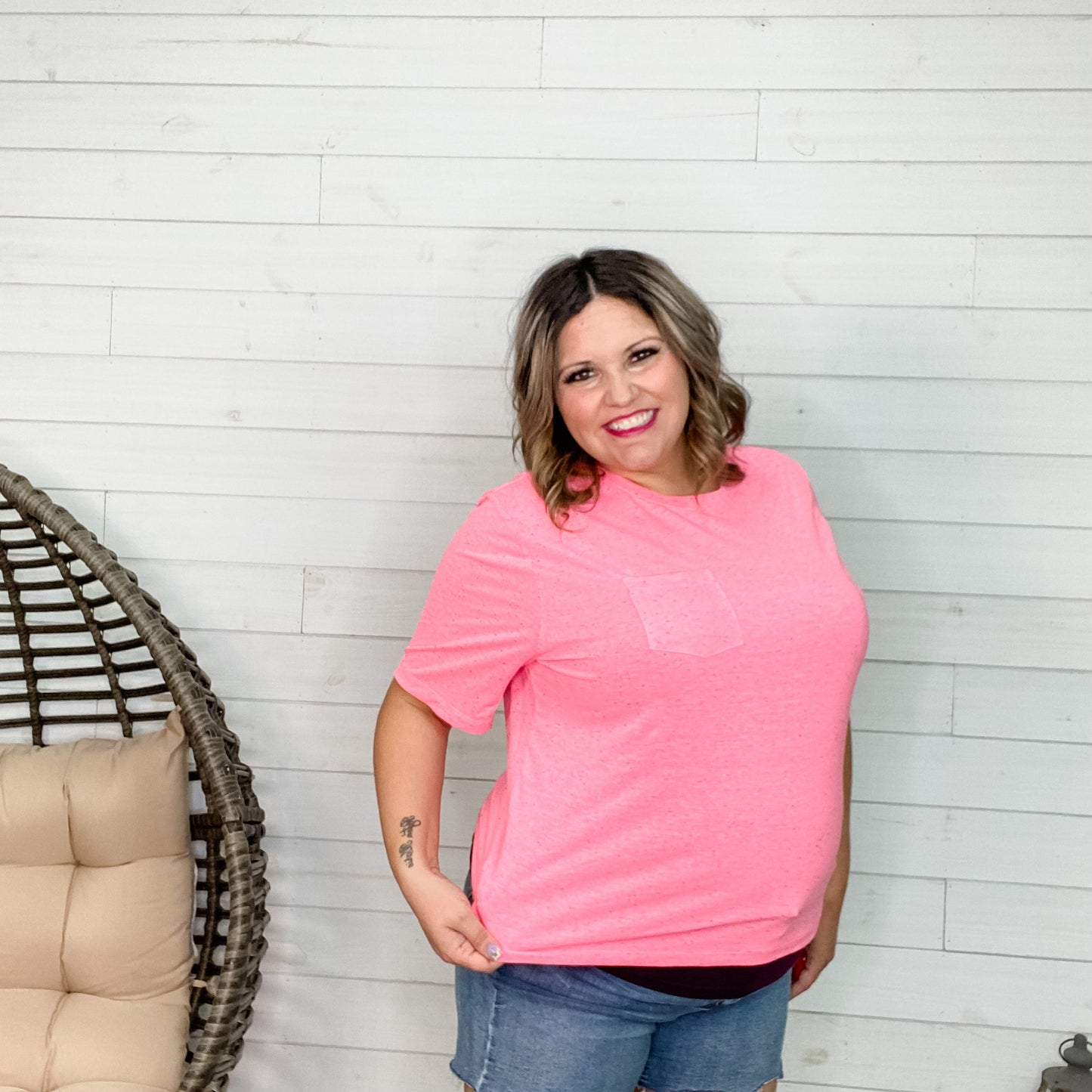 "Stand Out" Short Sleeve Weekender Style