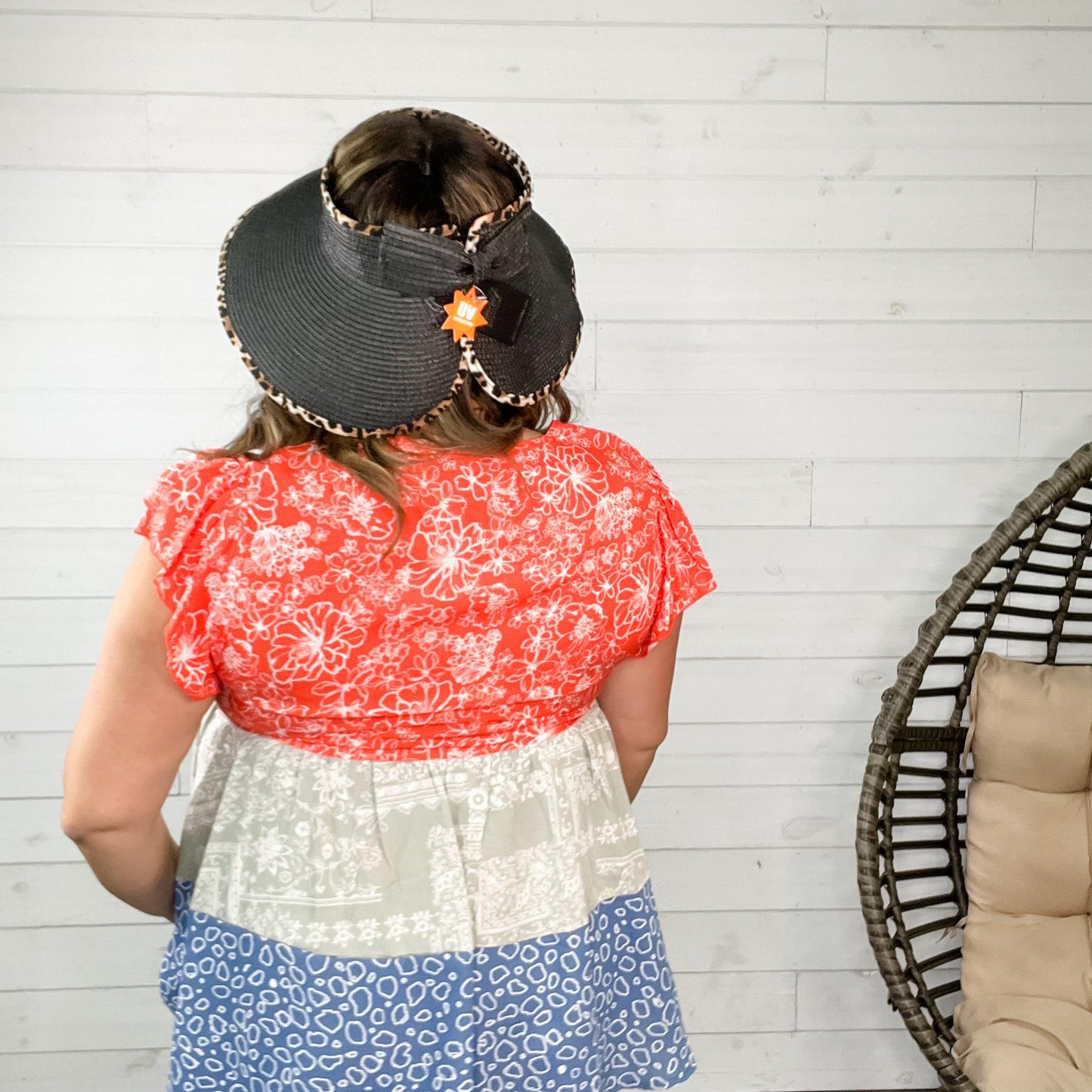 Straw Sun Hat with Bow Adjustable (Multiple Colors)