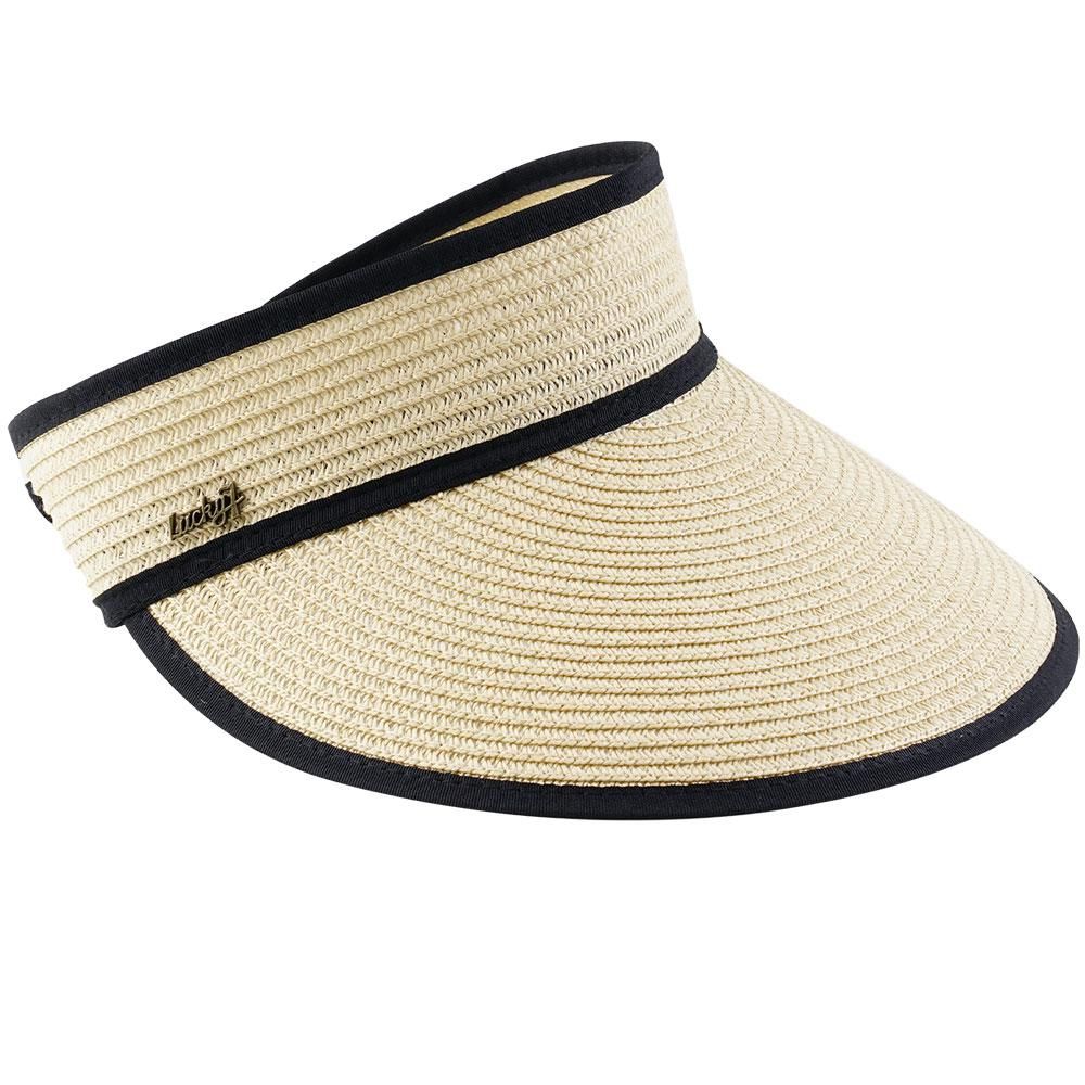 Straw Sun Visor Adjustable (Multiple Colors)