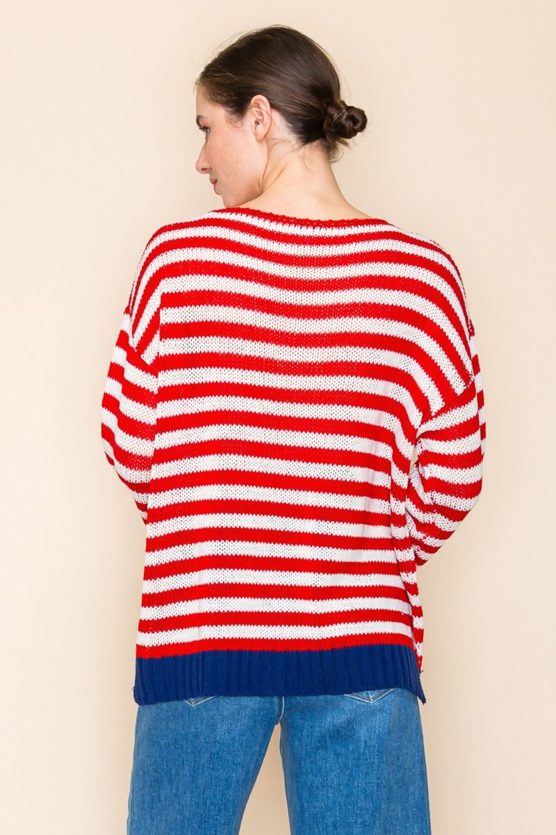 "First Alert" Lightweight Sweater