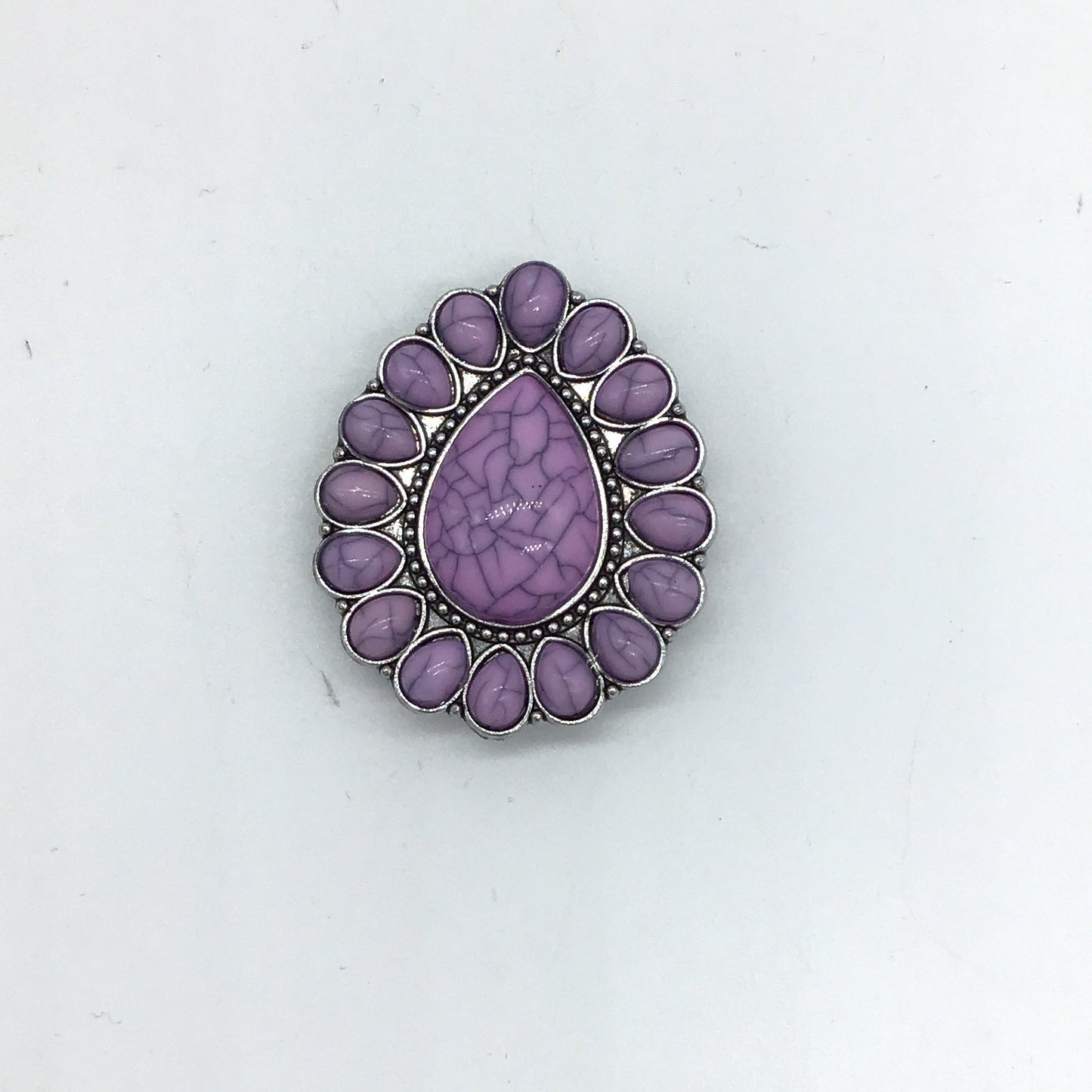Teardrop Agate Stone Phone Grips (Multiple Colors)