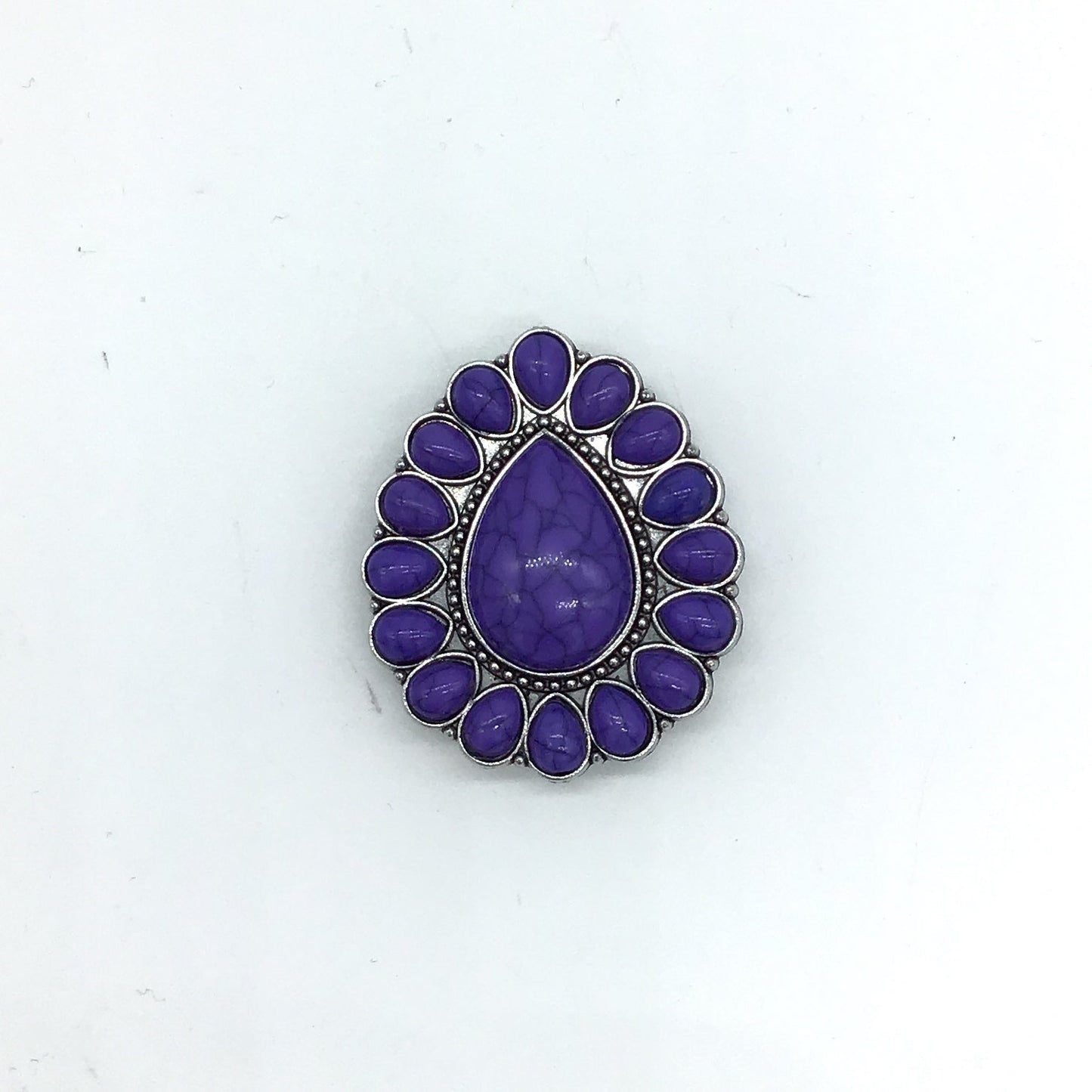 Teardrop Agate Stone Phone Grips (Multiple Colors)