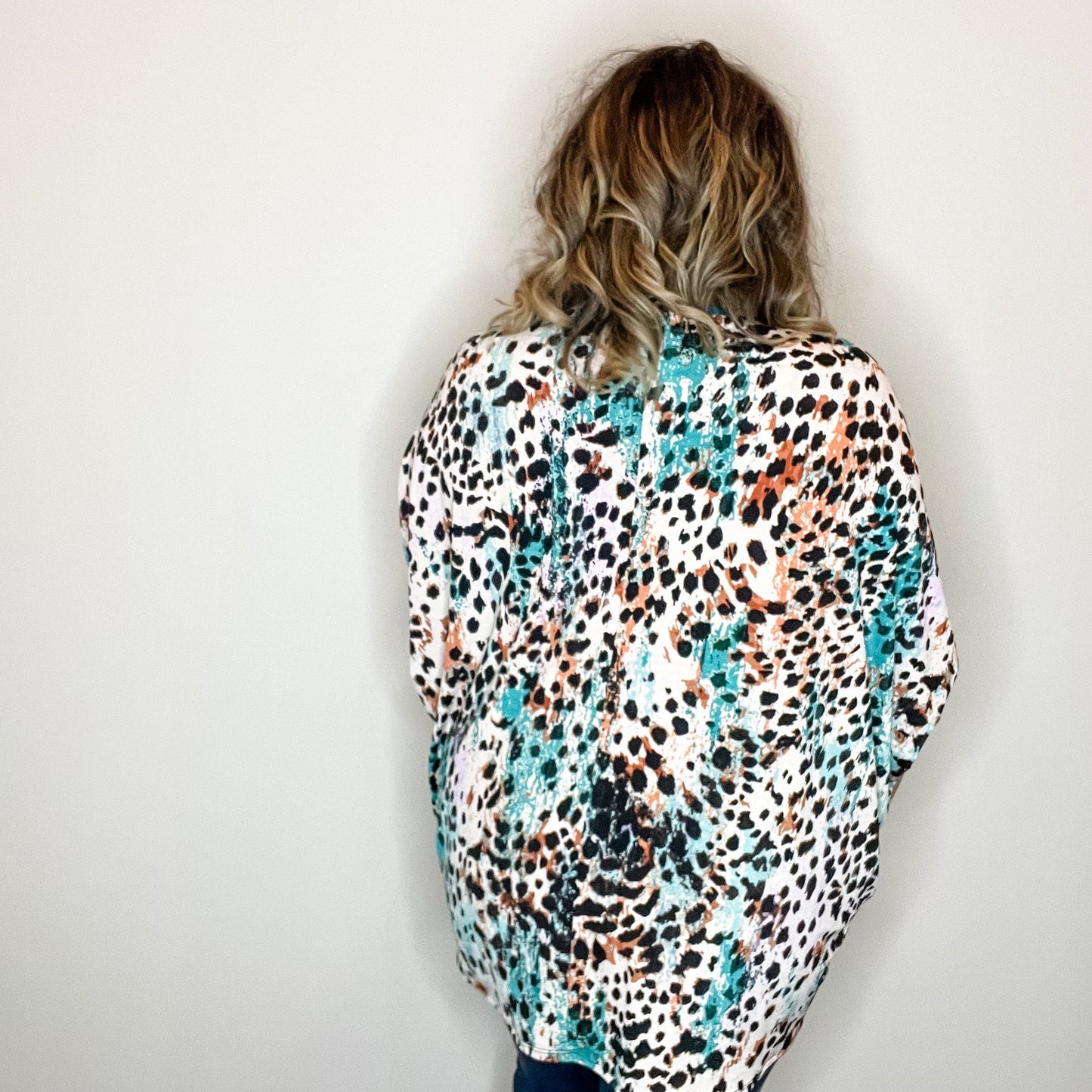 "Thought So" Animal Print Dolman Style