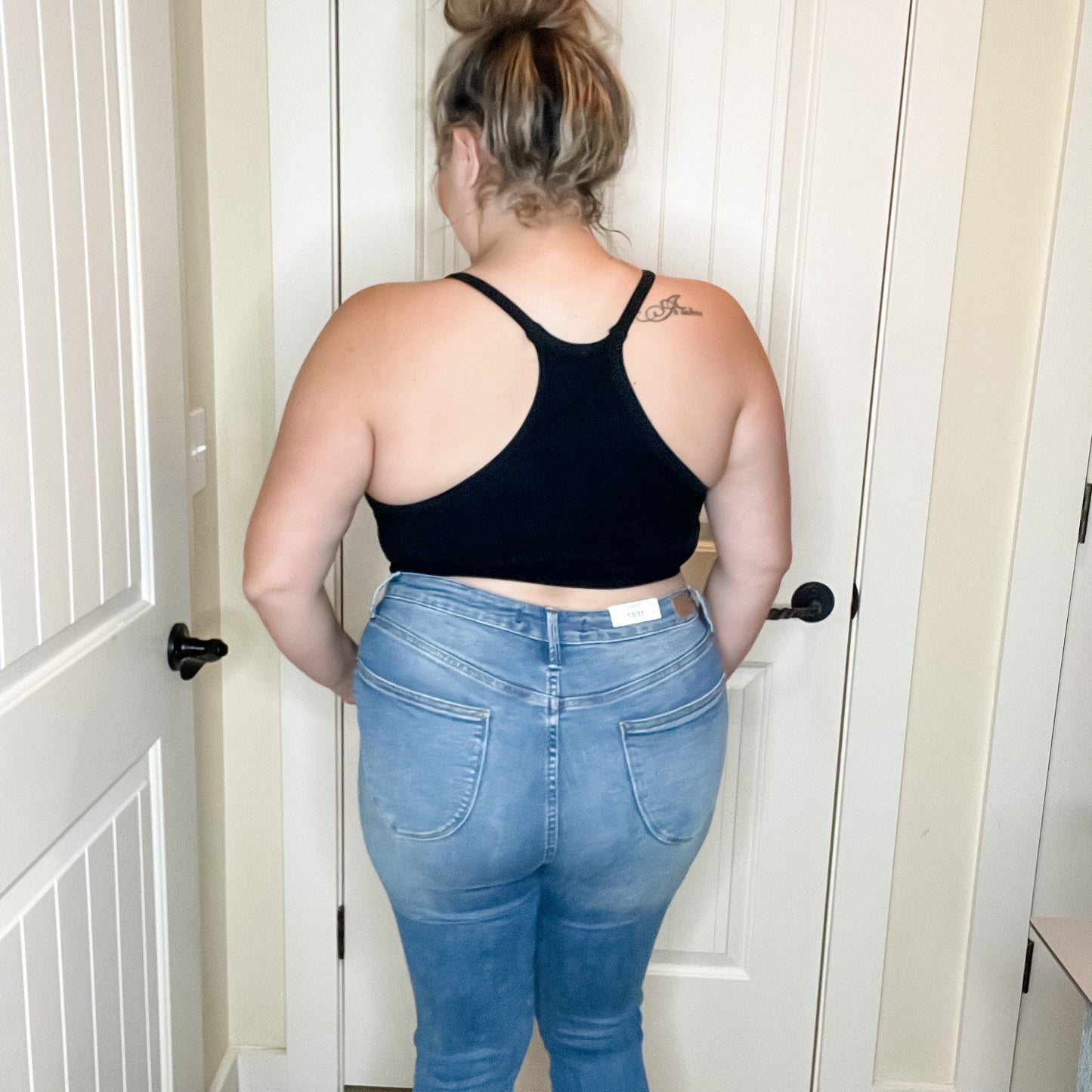 "TK" Ribbed Seamless Cropped Cami Top