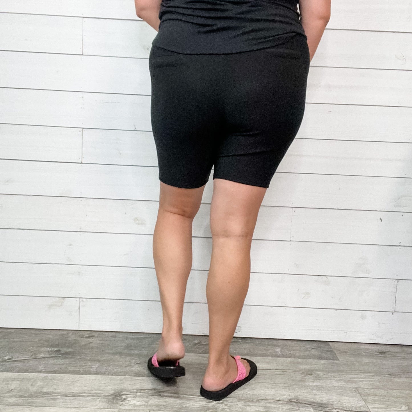 Trouser Shorts with Pockets
