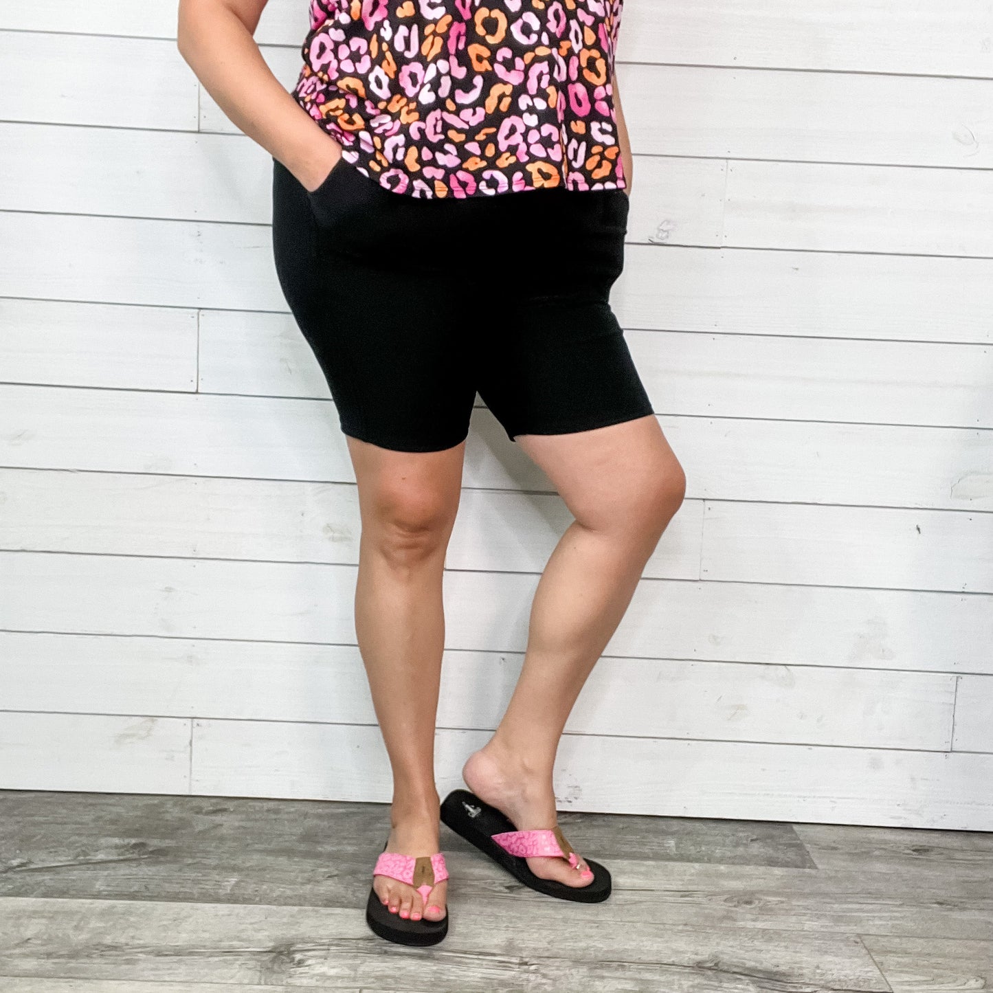Trouser Shorts with Pockets