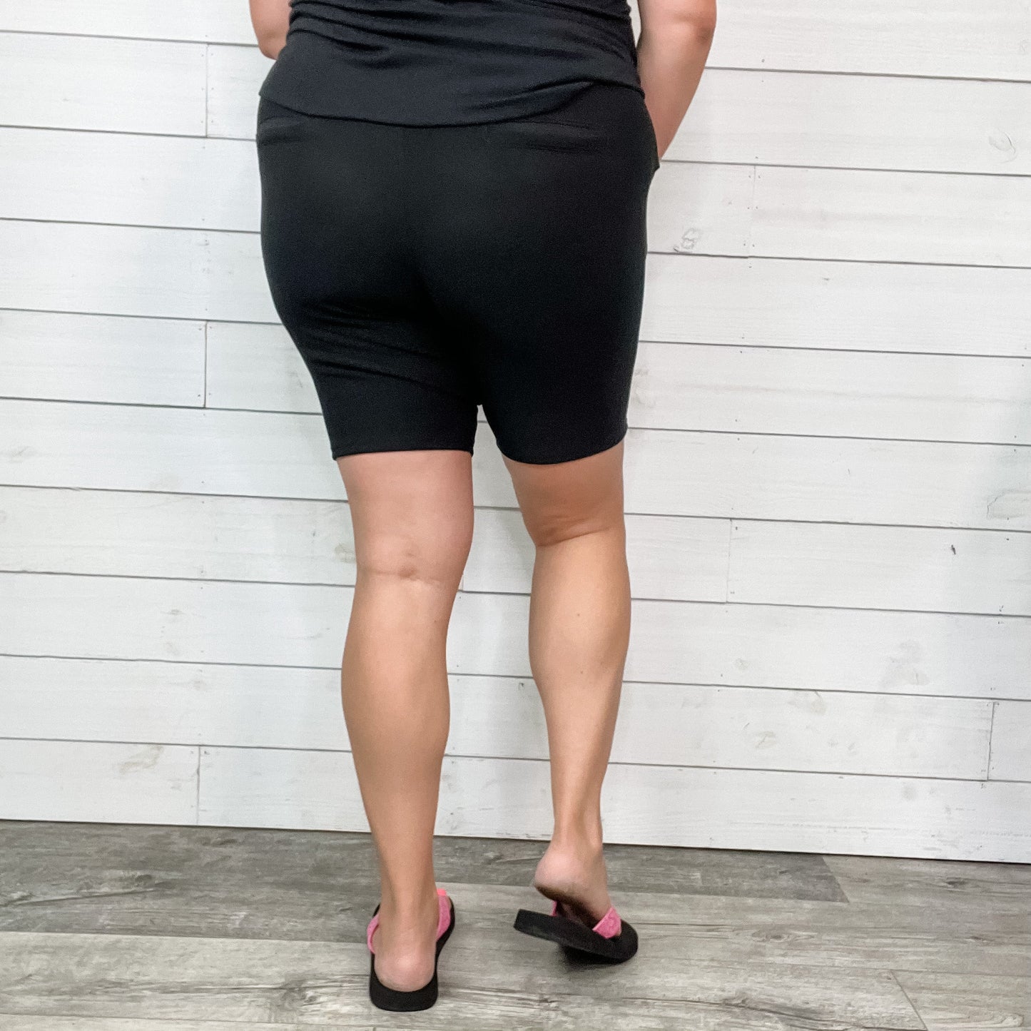 Trouser Shorts with Pockets