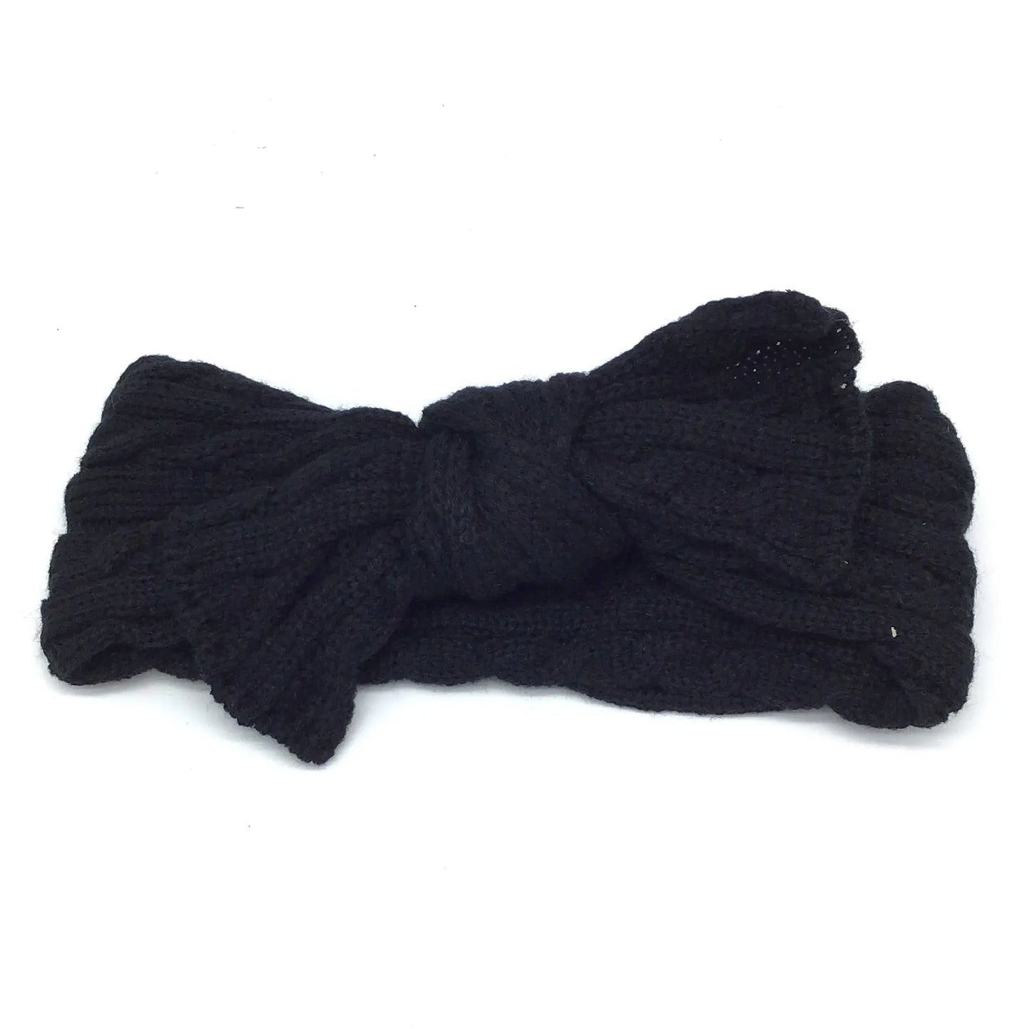 Twisted Knot Front Knitted Headband