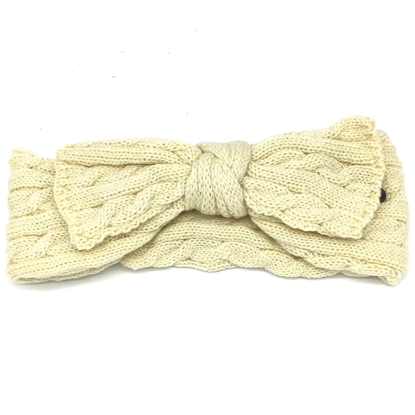 Twisted Knot Front Knitted Headband