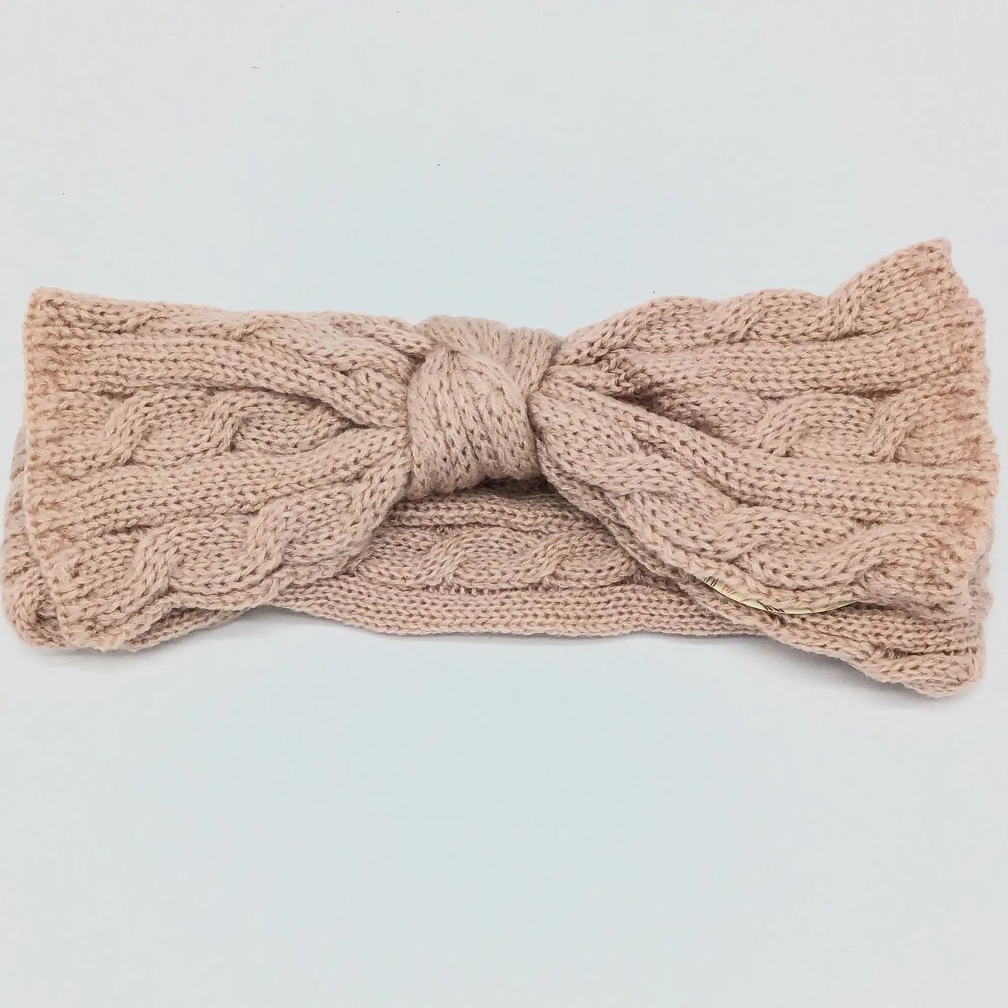 Twisted Knot Front Knitted Headband
