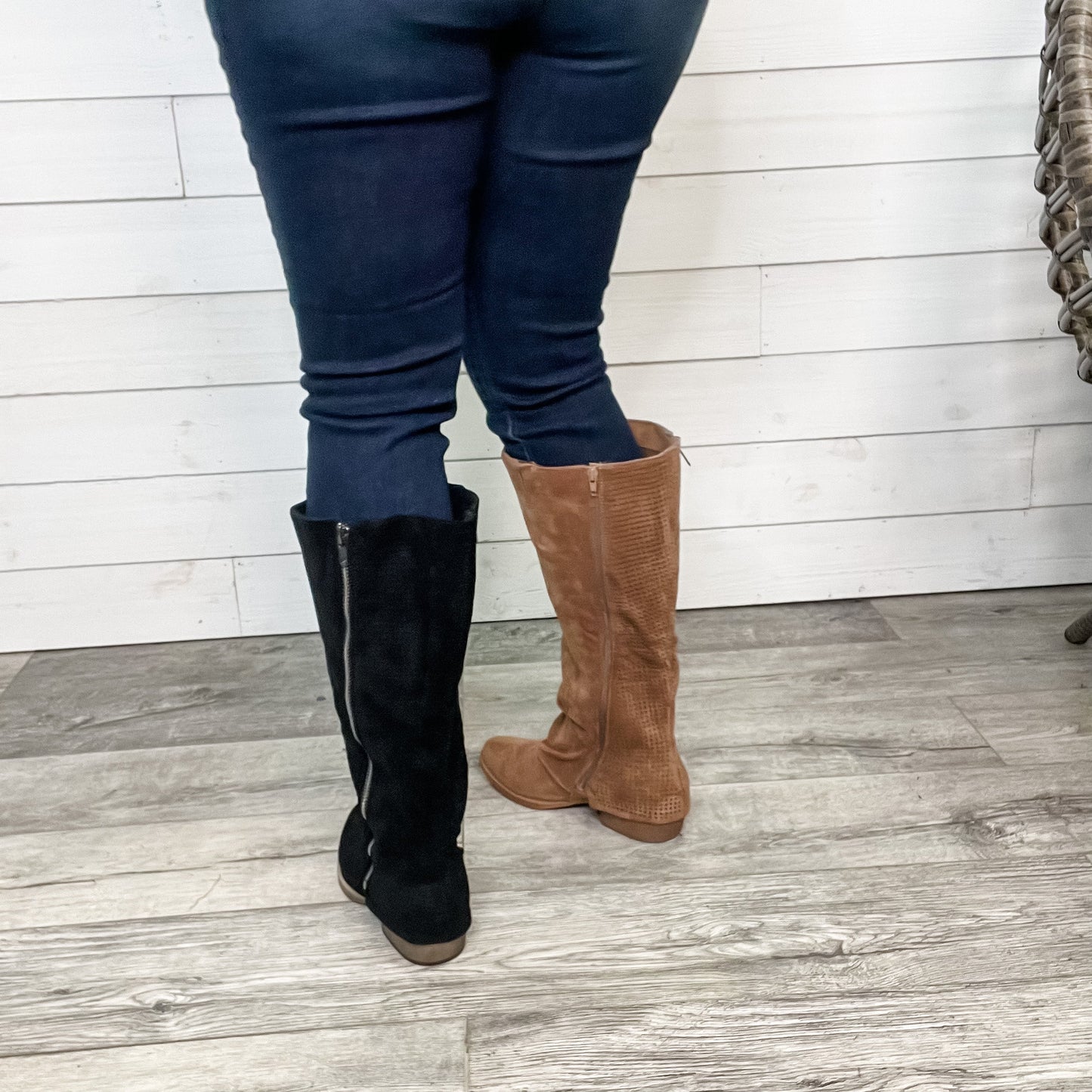 Very G Wide Calf Tall Boot without heel