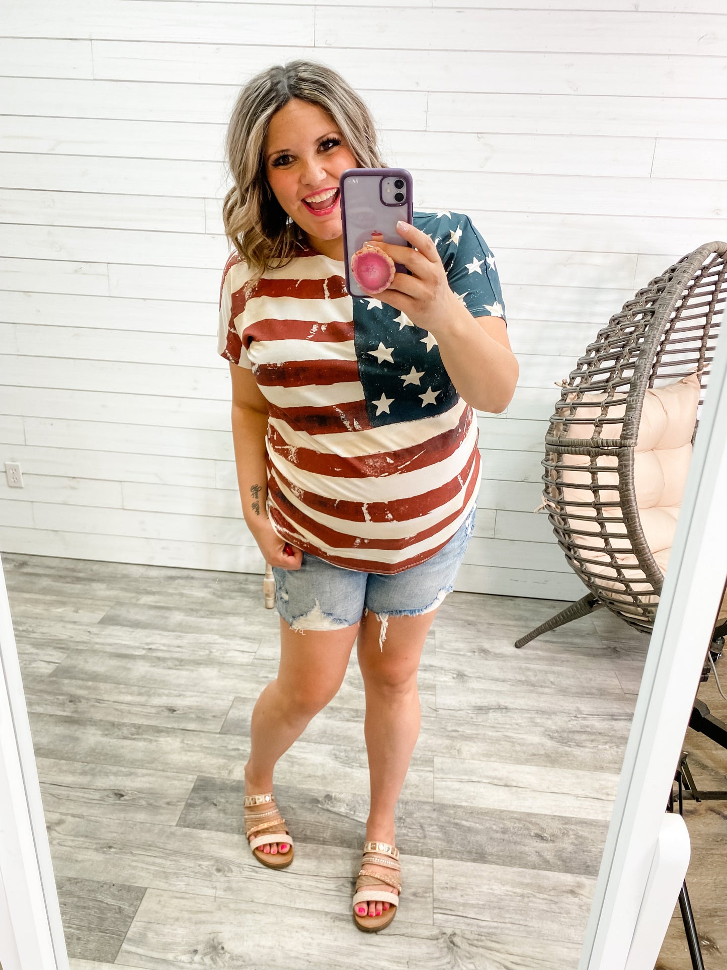 Vintage Flag Tee