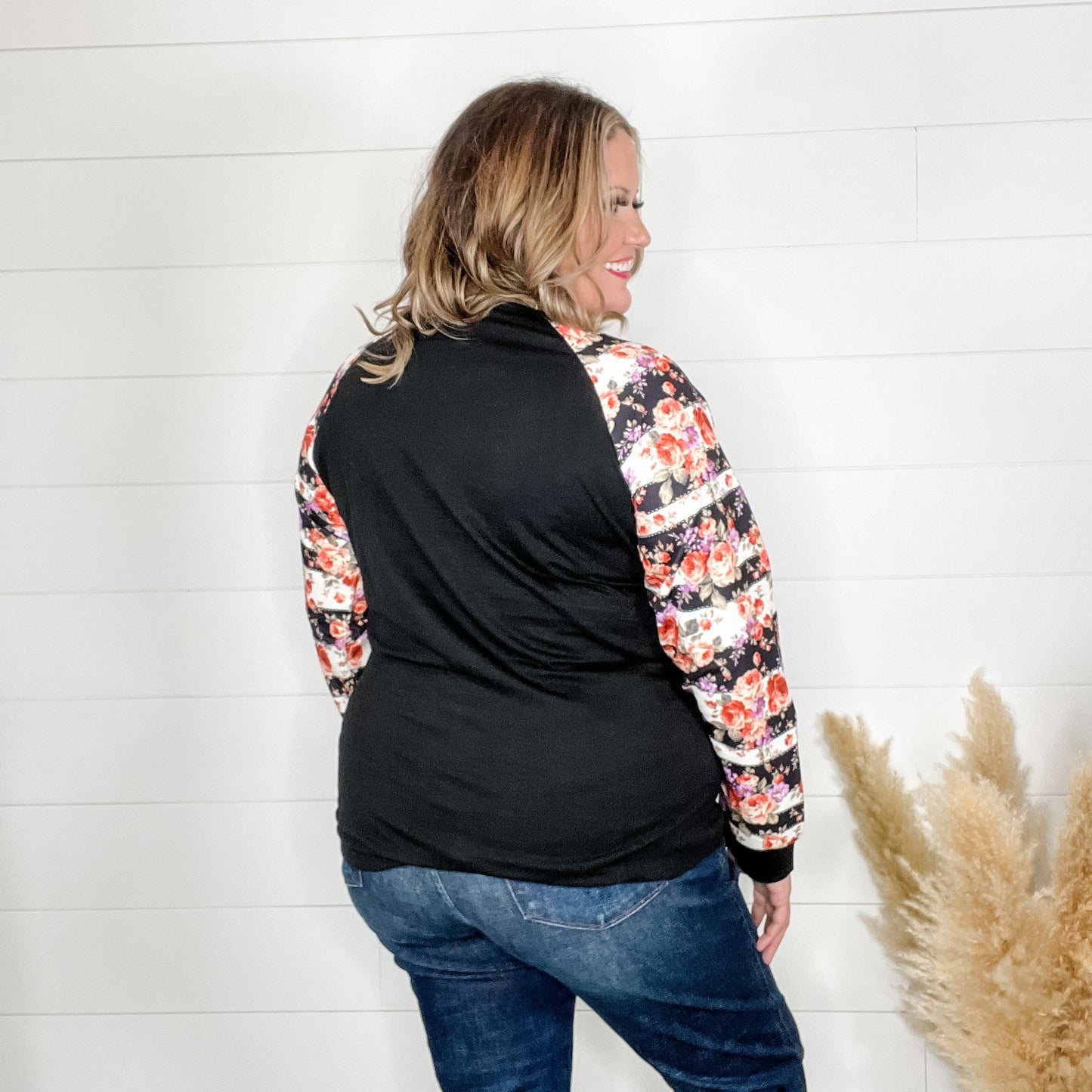 "Wendi" Button Front Long Sleeve By Shirley & Stone